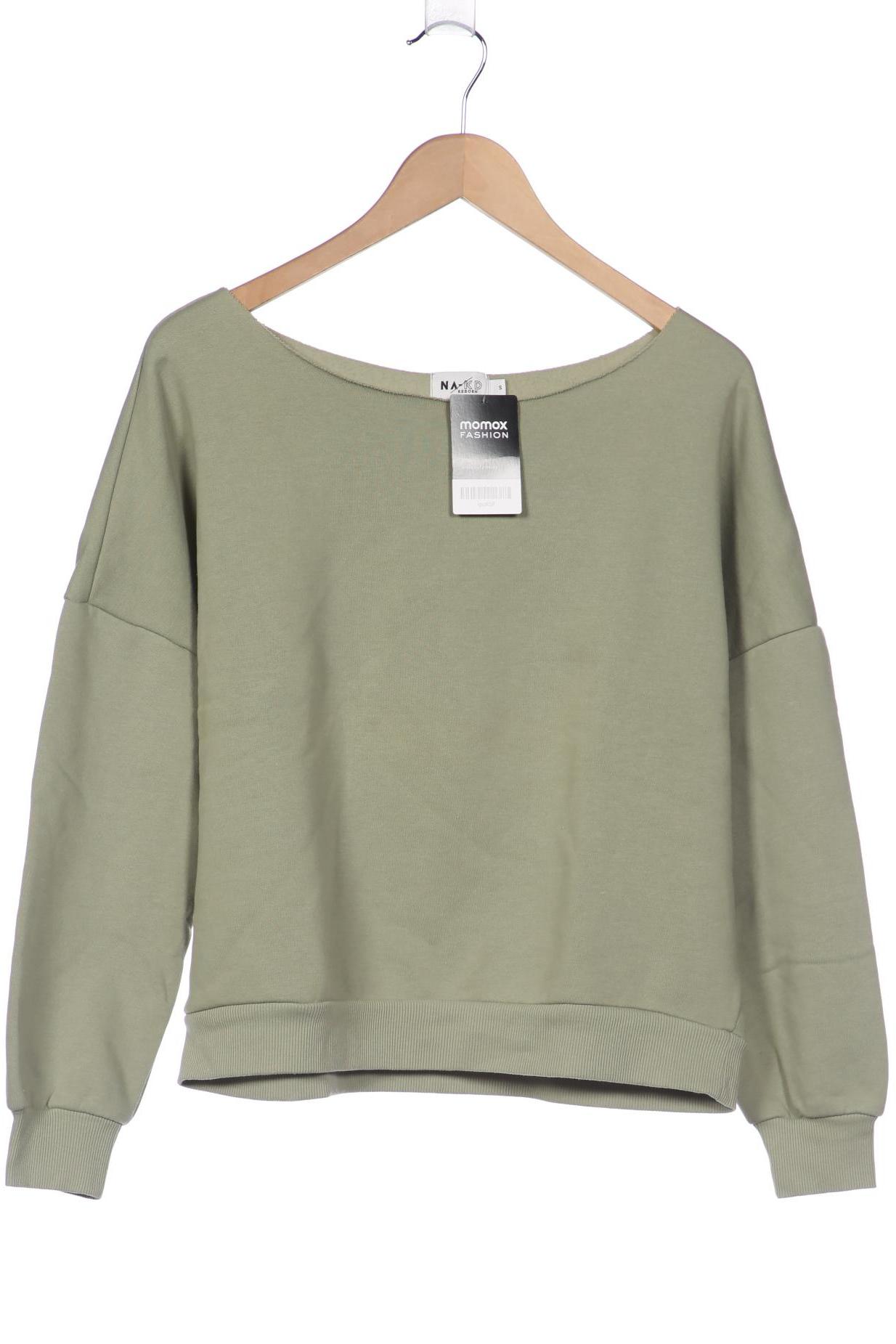 

NA-KD Damen Sweatshirt, hellgrün