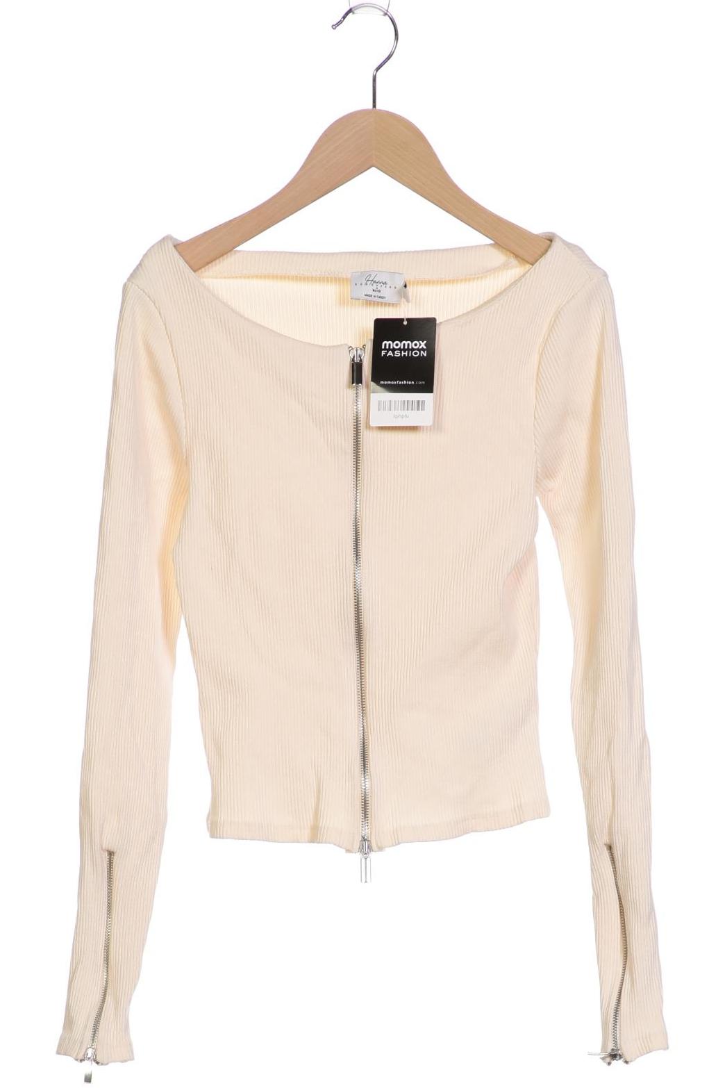 

NA-KD Damen Strickjacke, beige