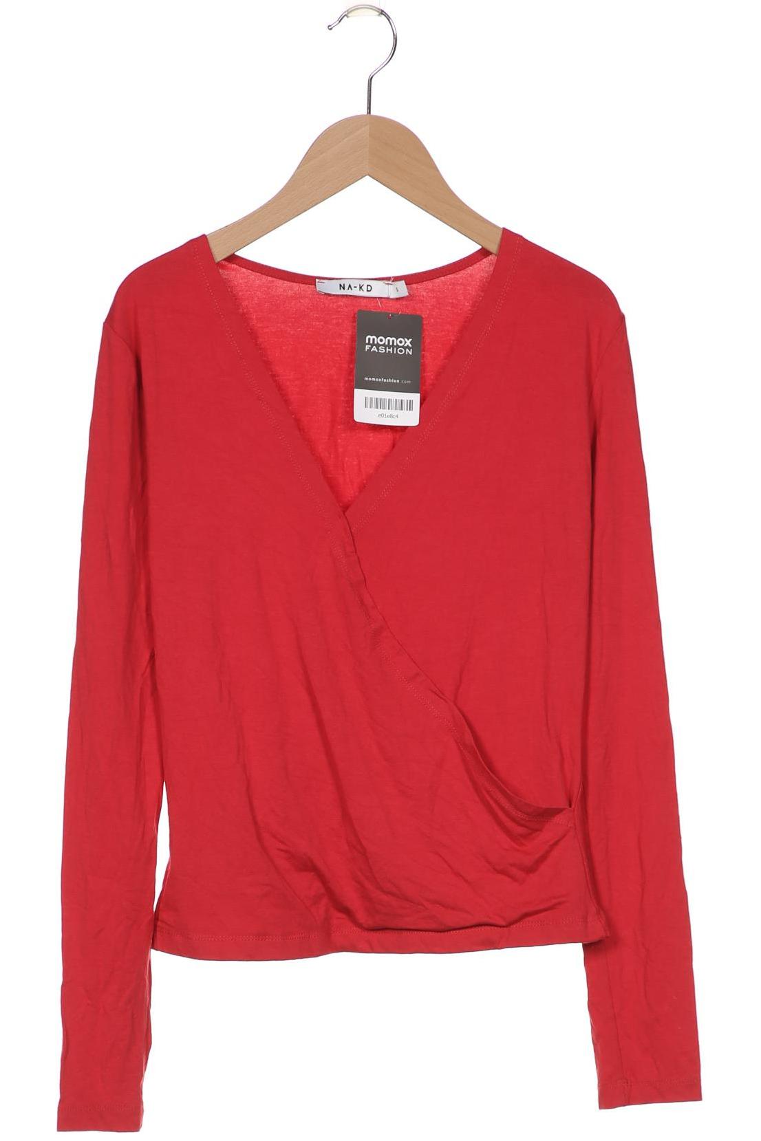 

NA-KD Damen Langarmshirt, pink