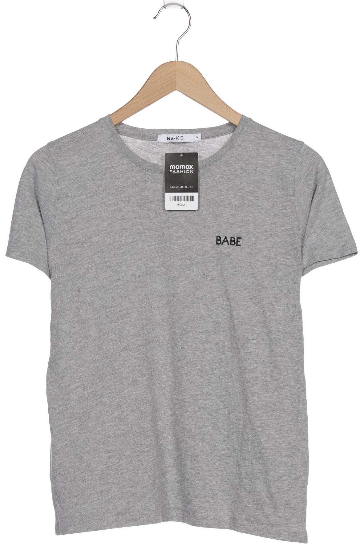 

Na-Kd Damen T-Shirt, grau, Gr. 36