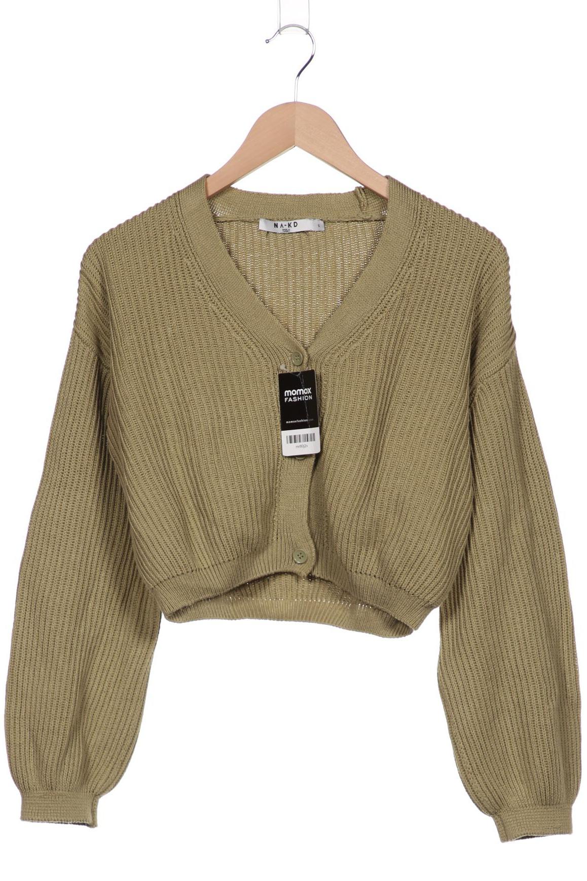 

NA-KD Damen Strickjacke, hellgrün