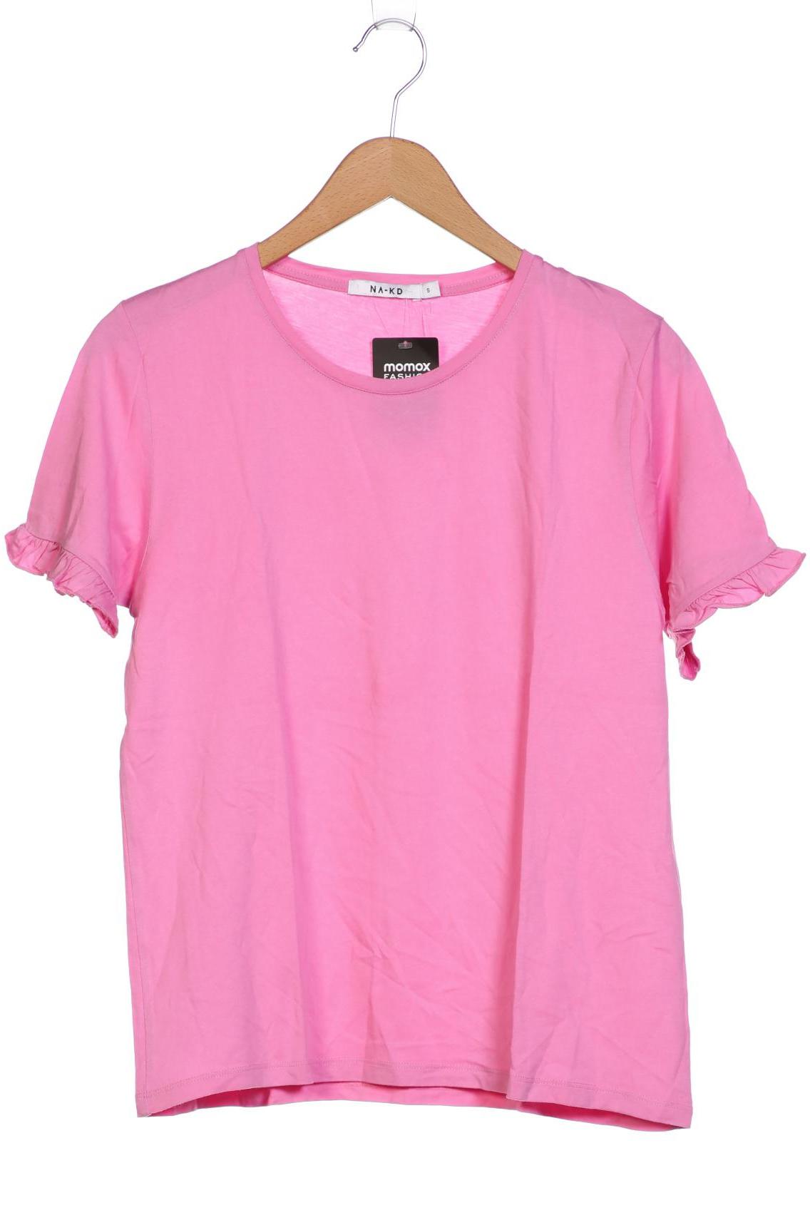 

NA-KD Damen T-Shirt, pink