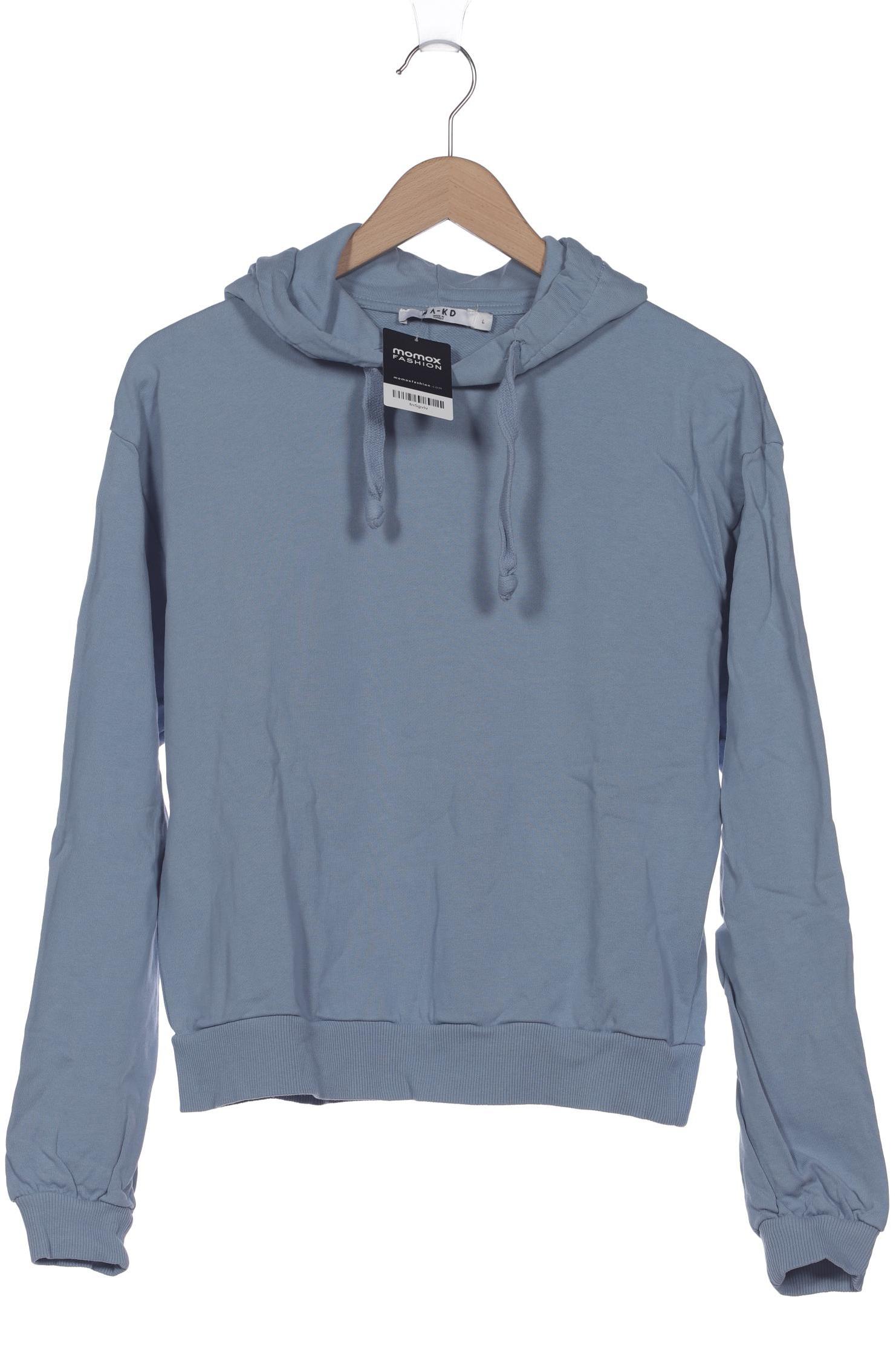 

NA-KD Damen Kapuzenpullover, blau