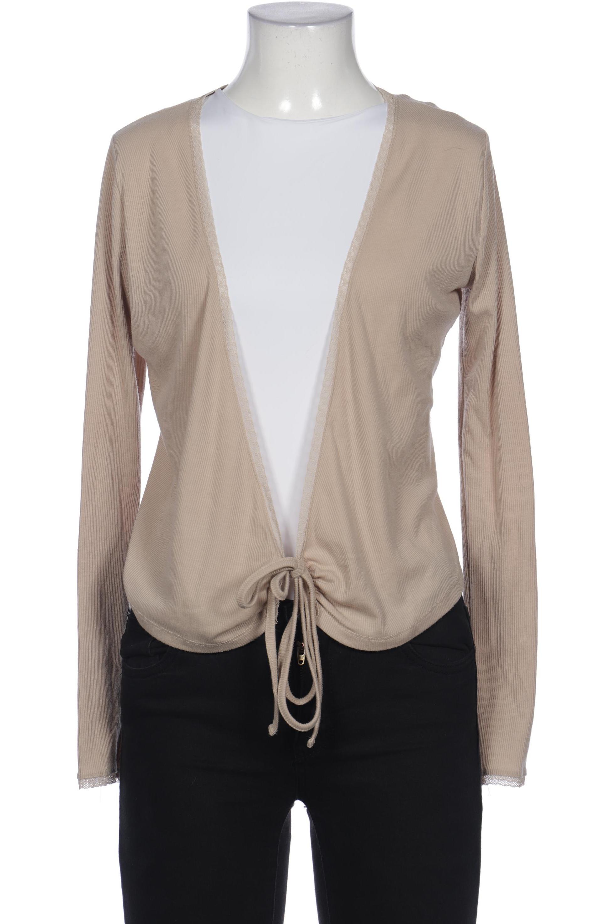 

NA-KD Damen Strickjacke, beige