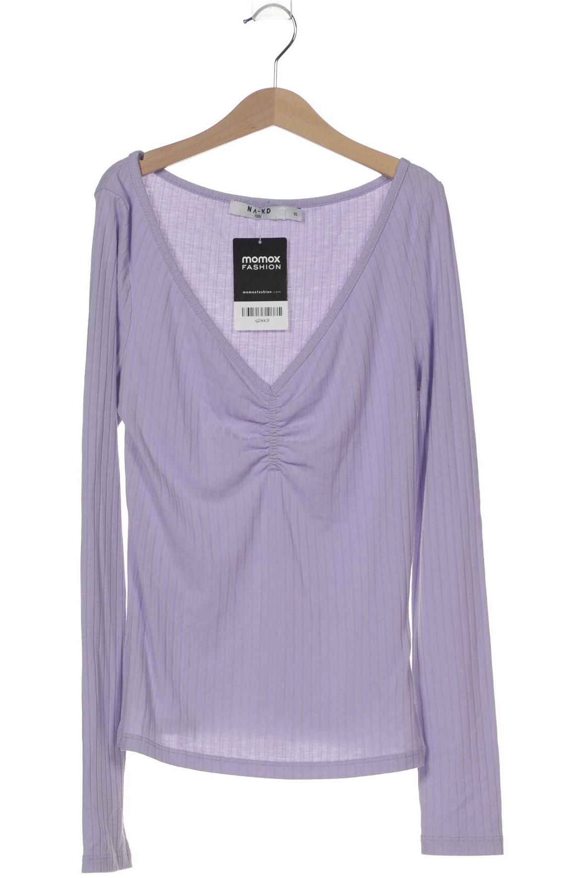 

Na-Kd Damen Langarmshirt, flieder, Gr. 34