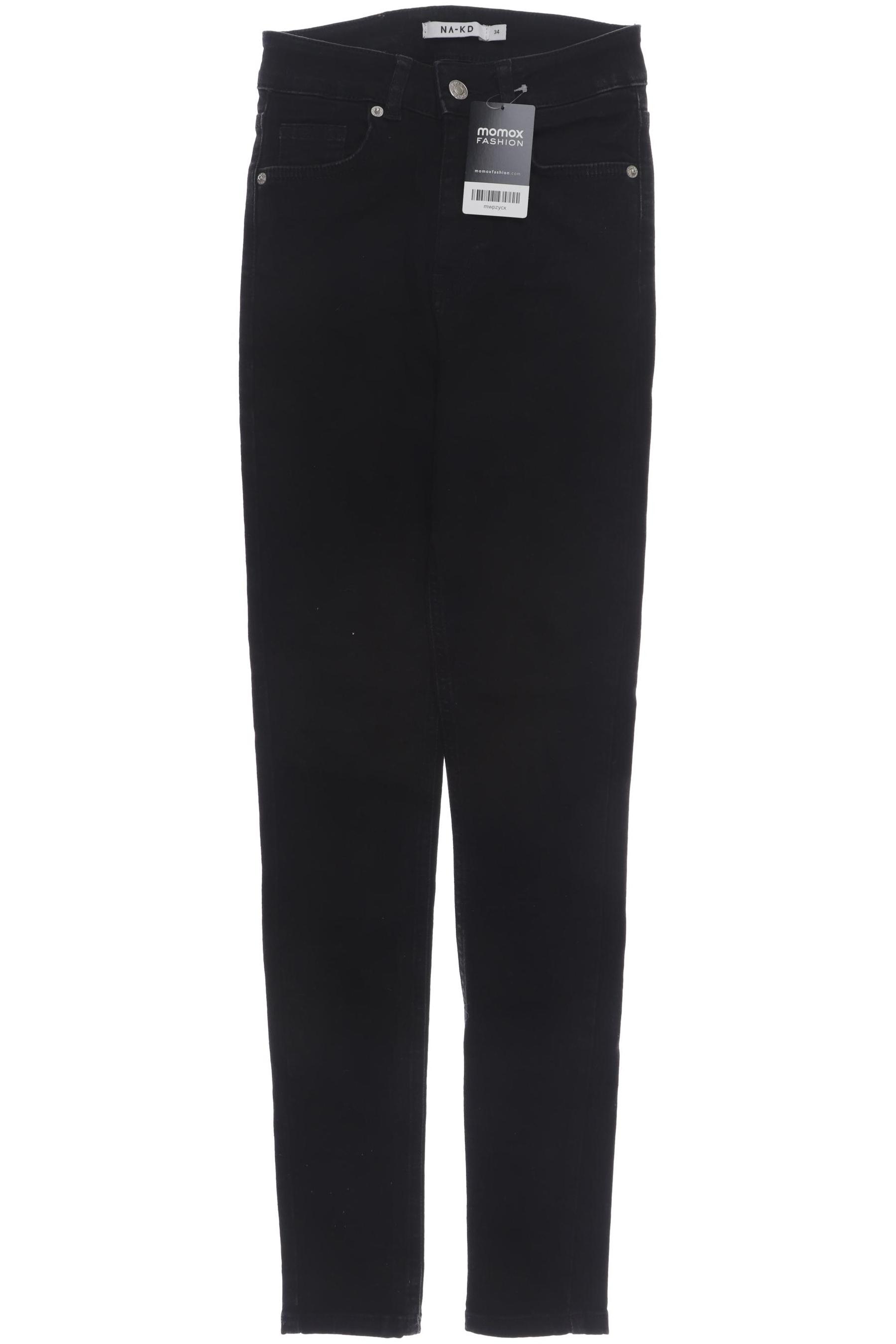 

Na-Kd Damen Jeans, schwarz, Gr. 34