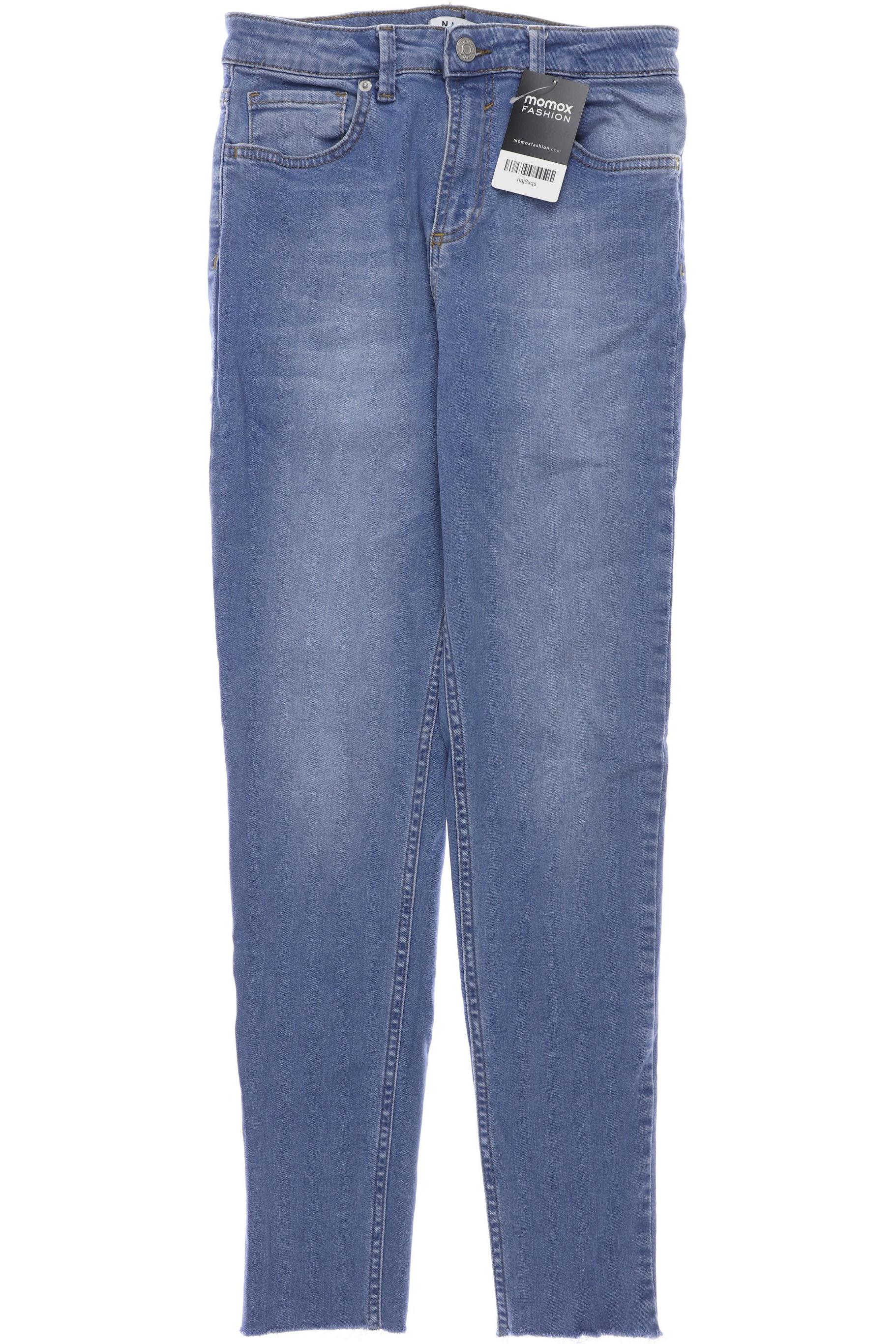 

NA-KD Damen Jeans, blau