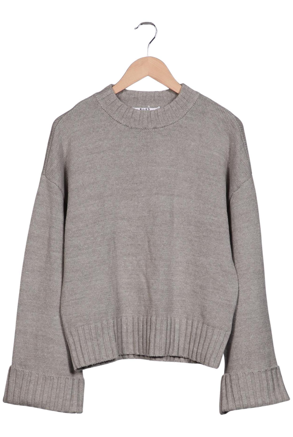 

Na-Kd Damen Pullover, grau, Gr. 36