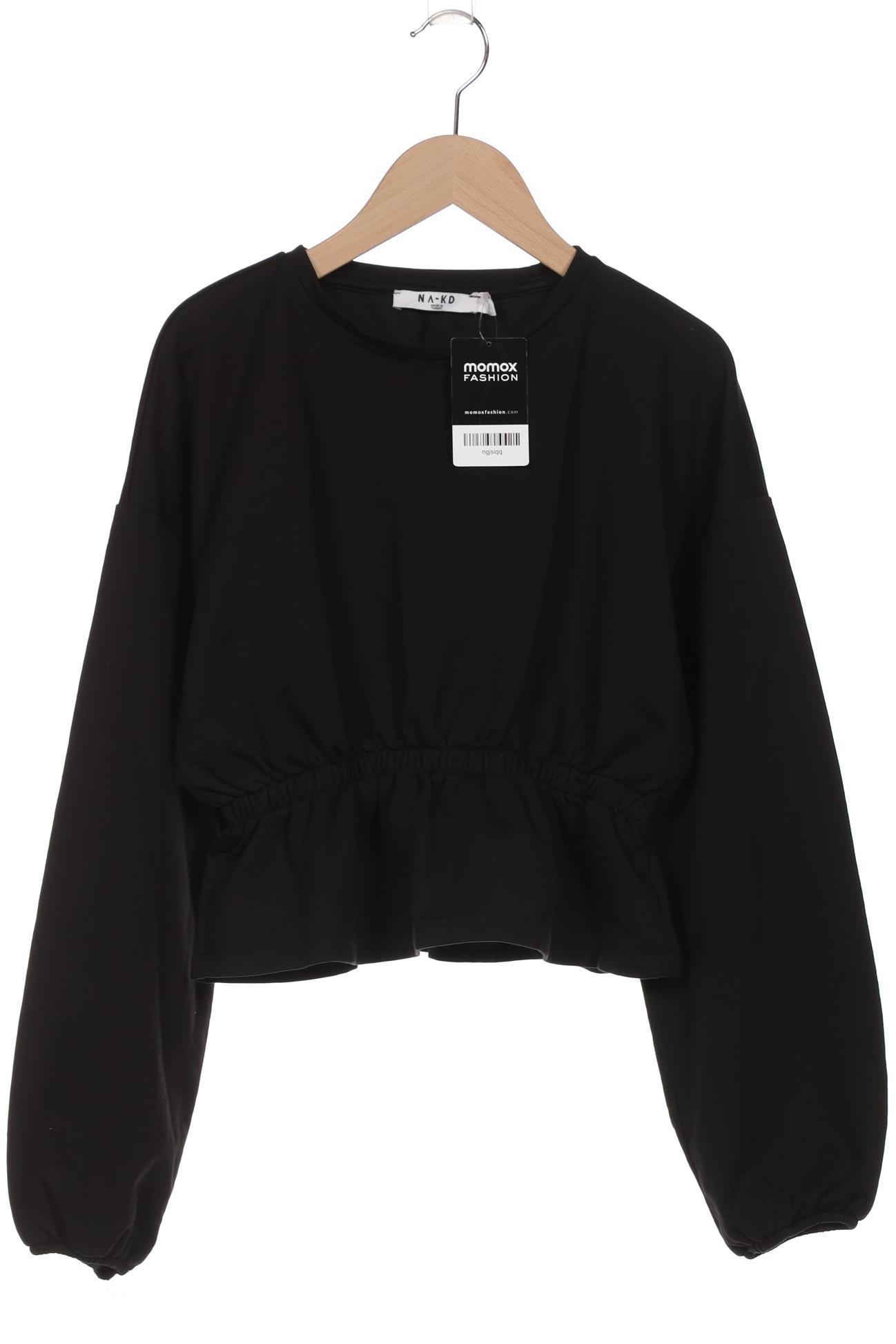 

Na-Kd Damen Sweatshirt, schwarz, Gr. 36