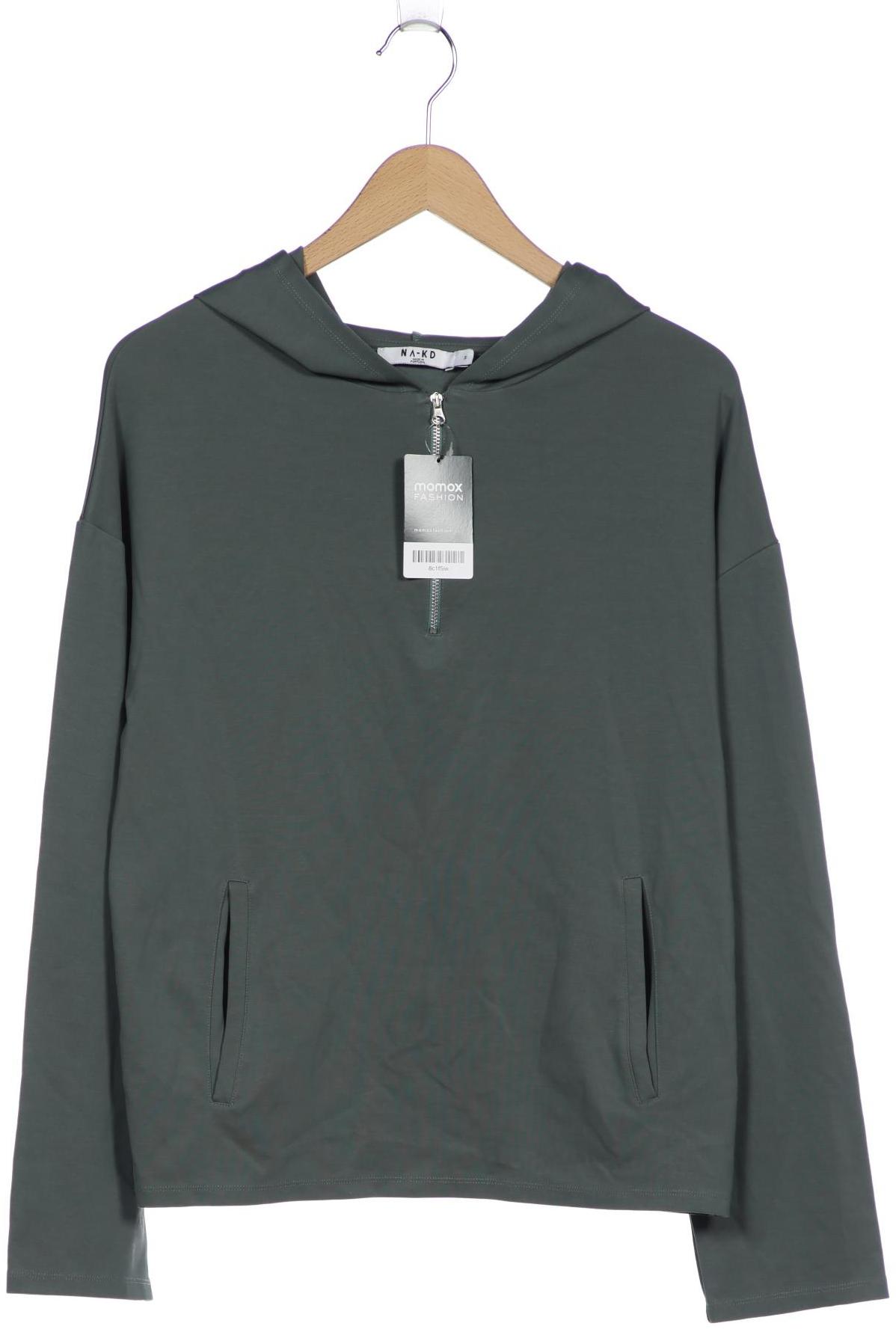 

Na-Kd Damen Kapuzenpullover, türkis, Gr. 36