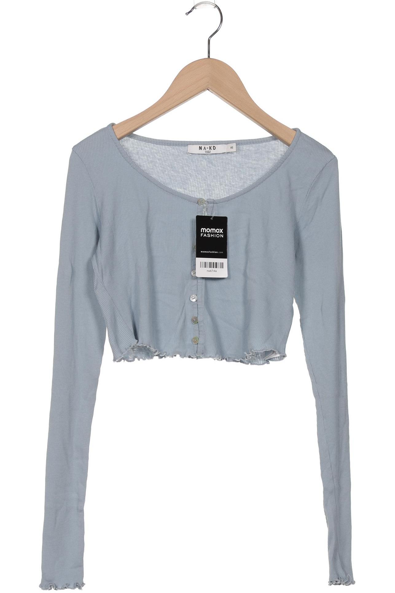 

Na-Kd Damen Langarmshirt, hellblau, Gr. 34
