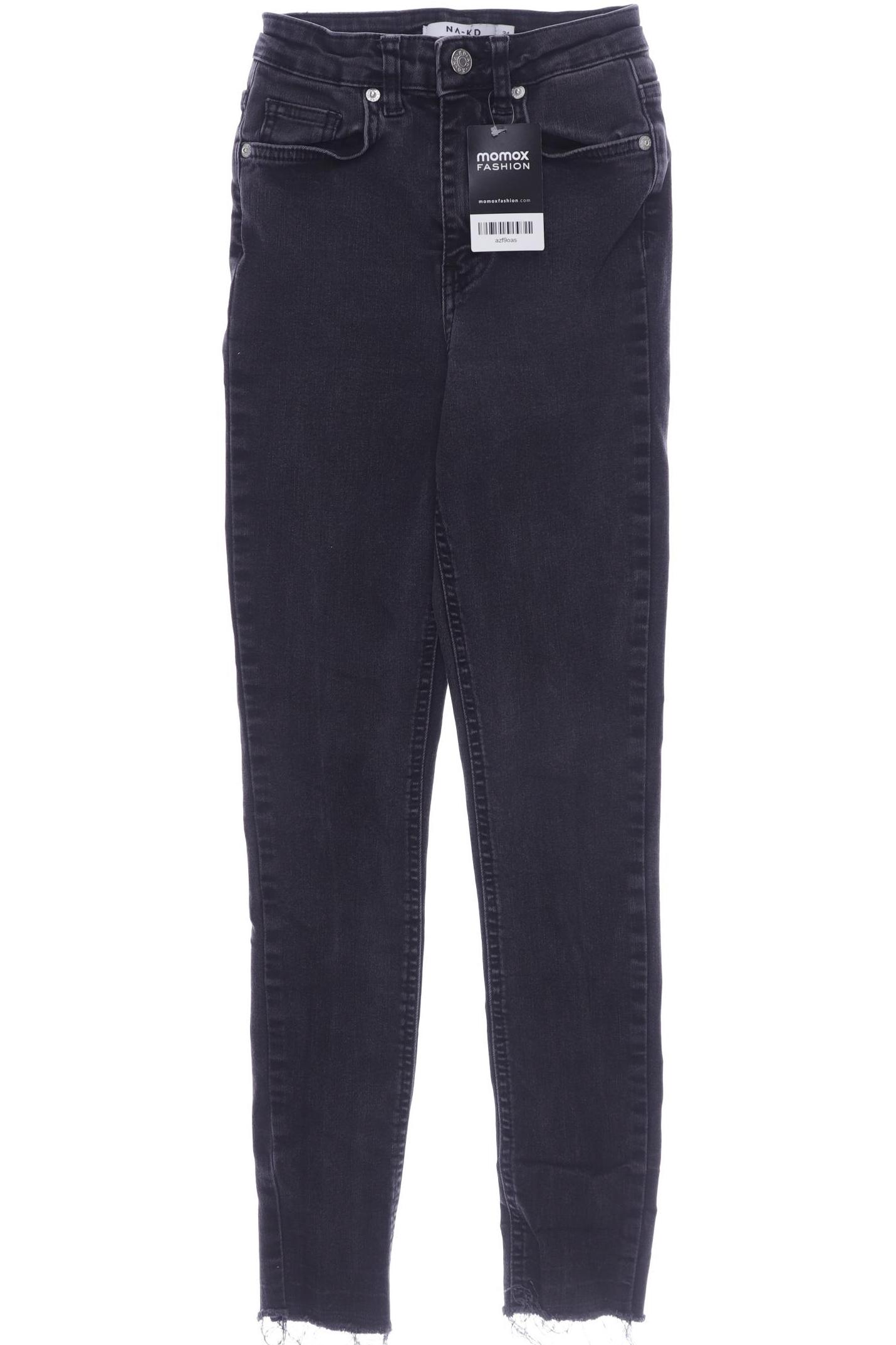 

Na-Kd Damen Jeans, grau, Gr. 34