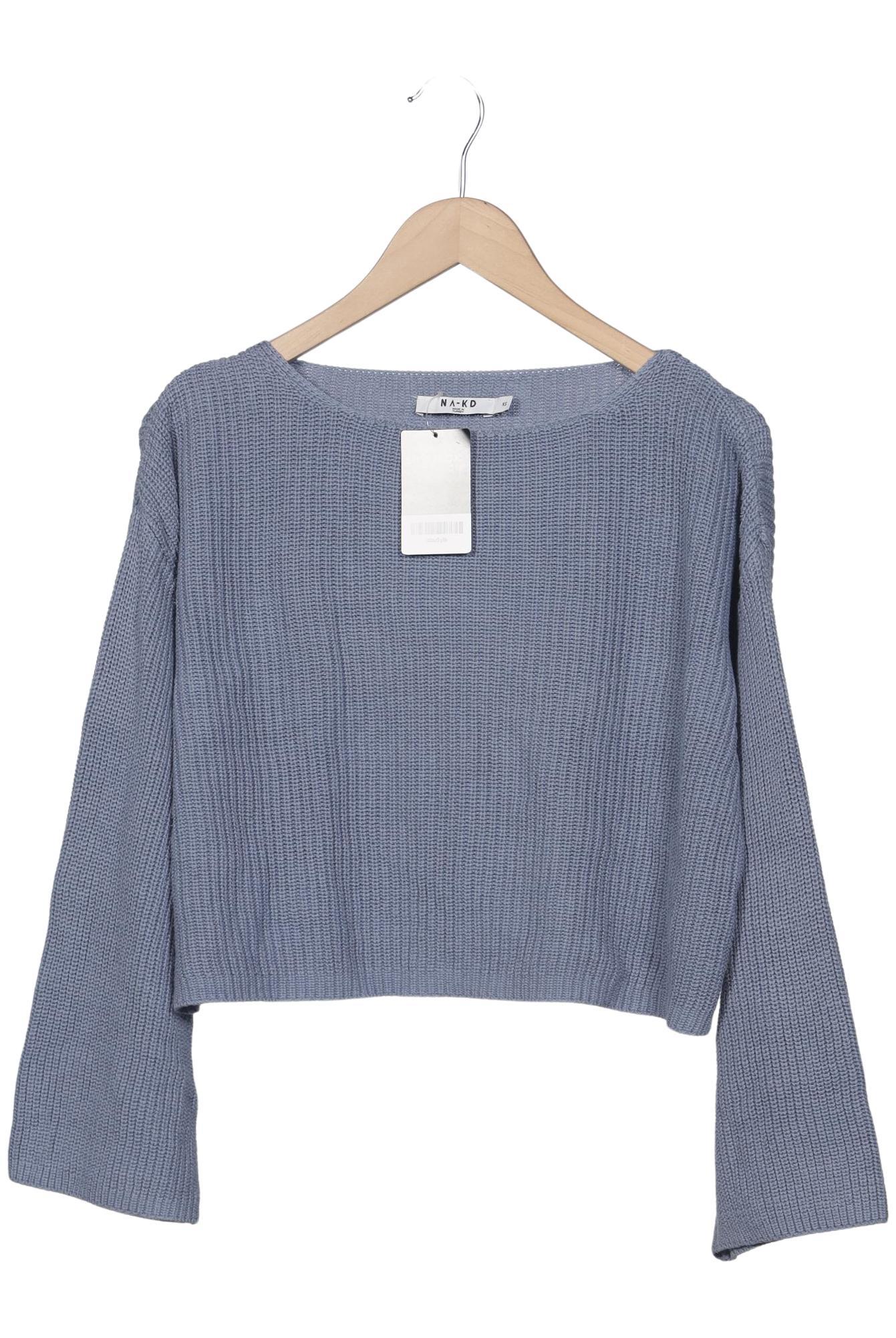 

Na-Kd Damen Pullover, hellblau, Gr. 34