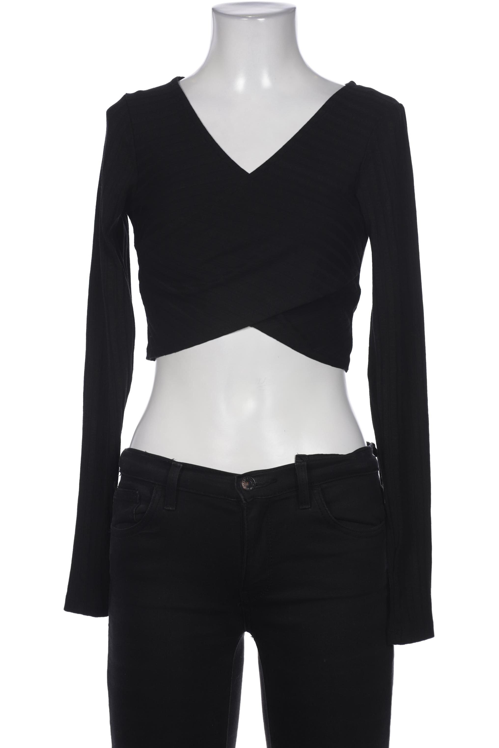 

Na-Kd Damen Langarmshirt, schwarz, Gr. 34