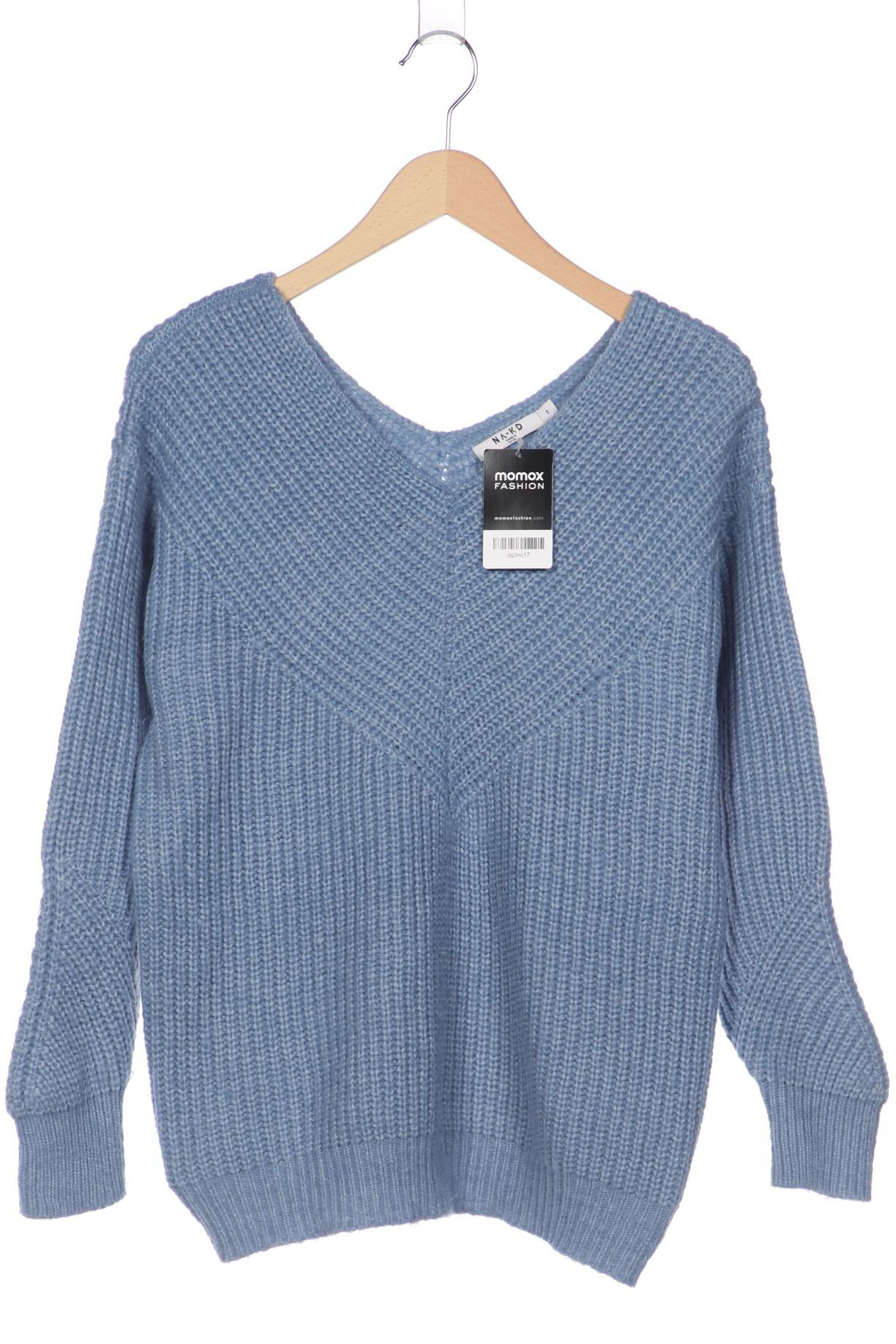 

Na-Kd Damen Pullover, hellblau, Gr. 36