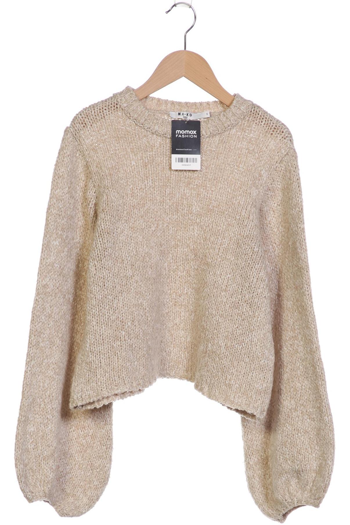 

Na-Kd Damen Pullover, beige, Gr. 36