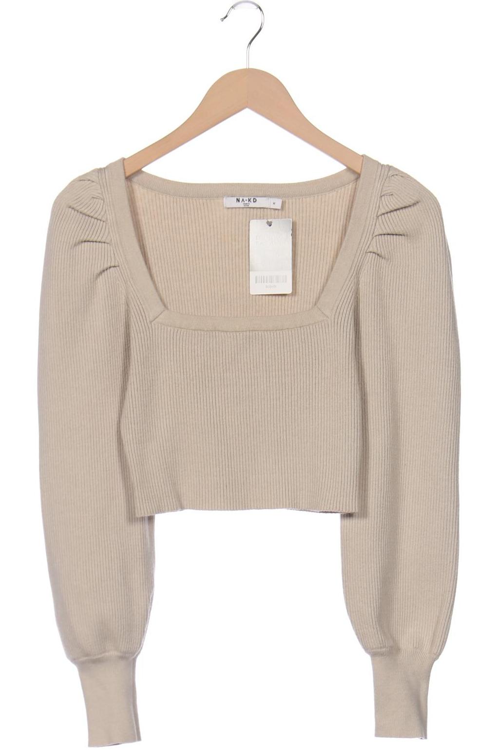 

Na-Kd Damen Pullover, beige, Gr. 38