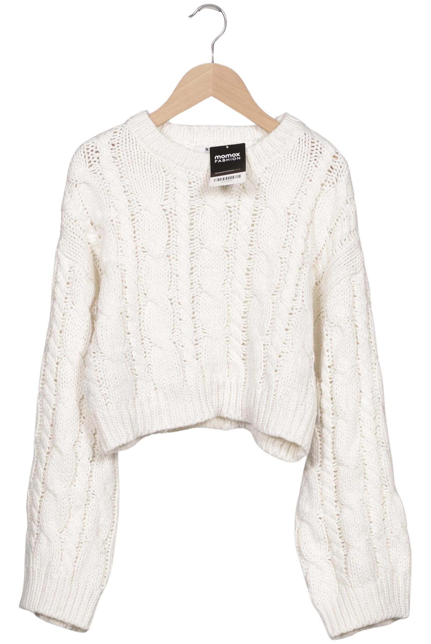 

Na-Kd Damen Pullover, weiß, Gr. 34