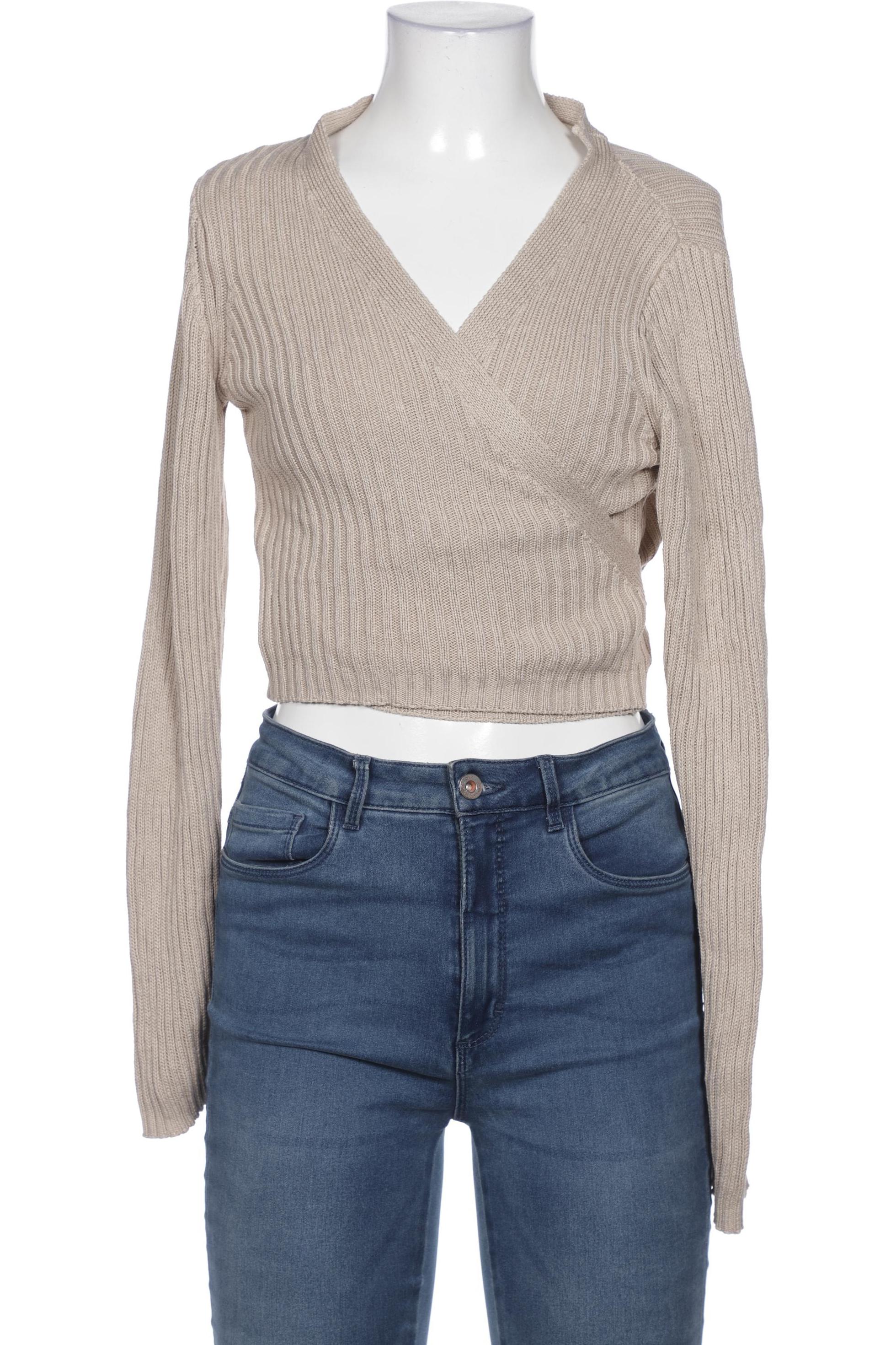 

NA-KD Damen Strickjacke, beige