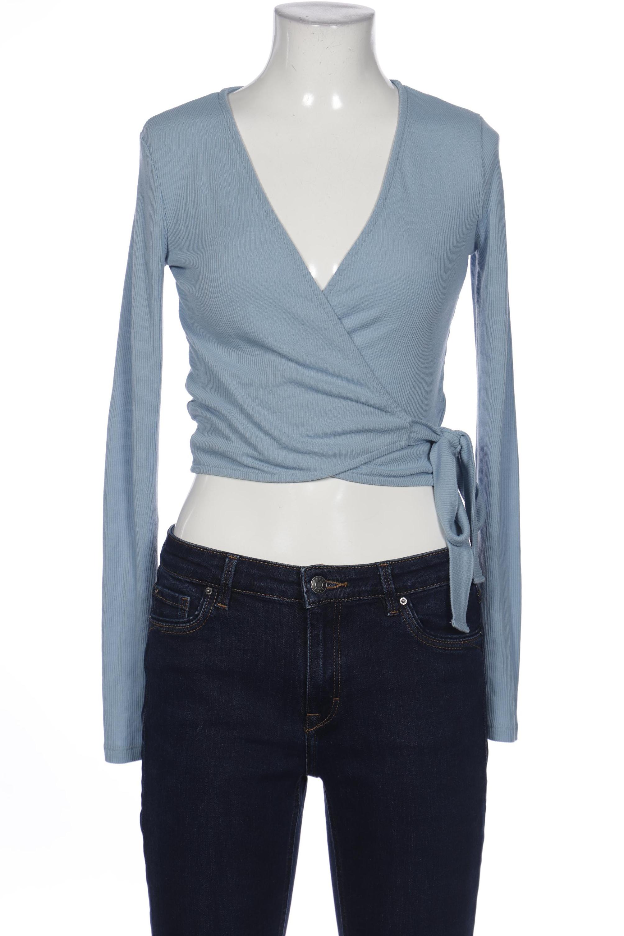 

NA-KD Damen Strickjacke, hellblau