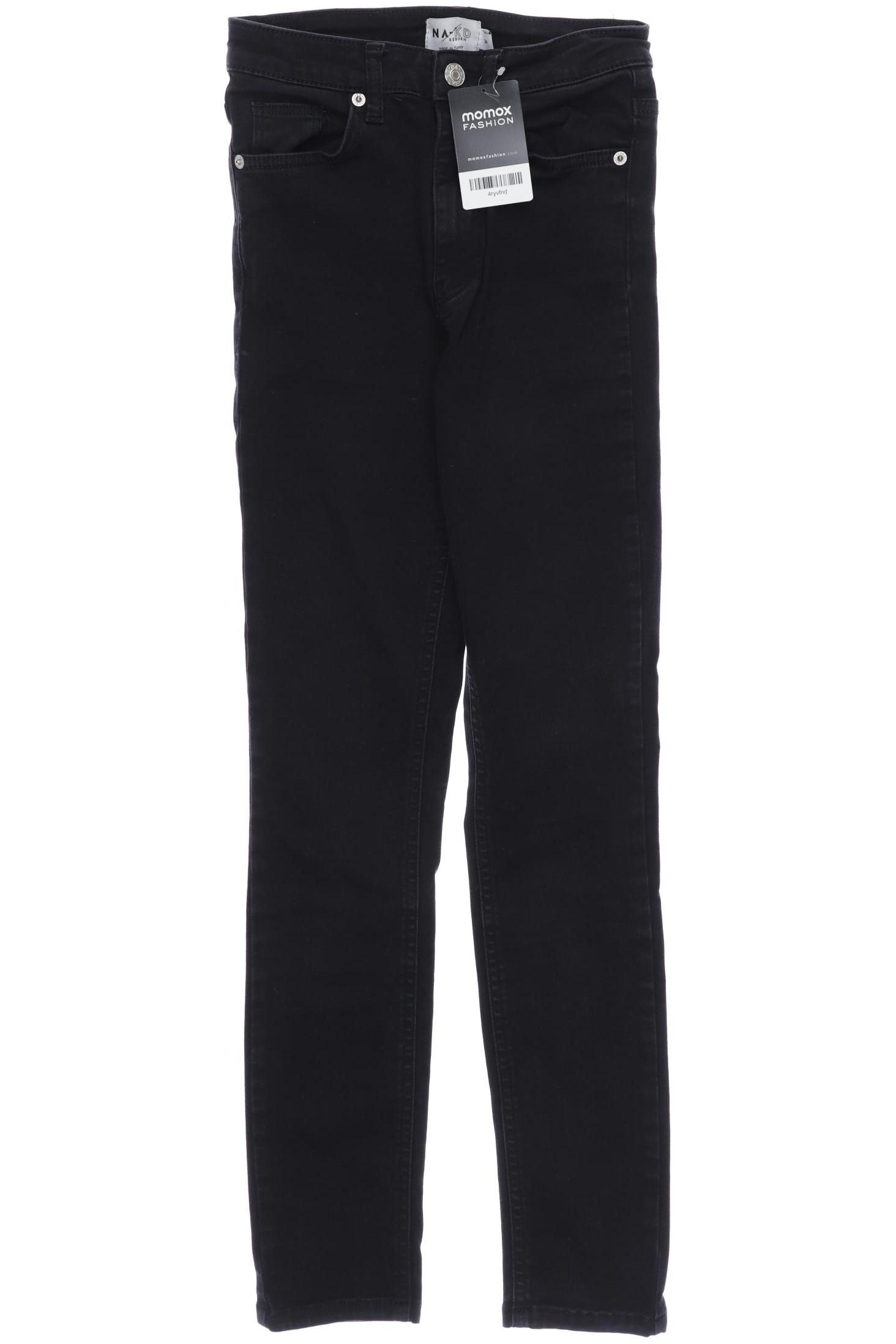 

Na-Kd Damen Jeans, schwarz, Gr. 34