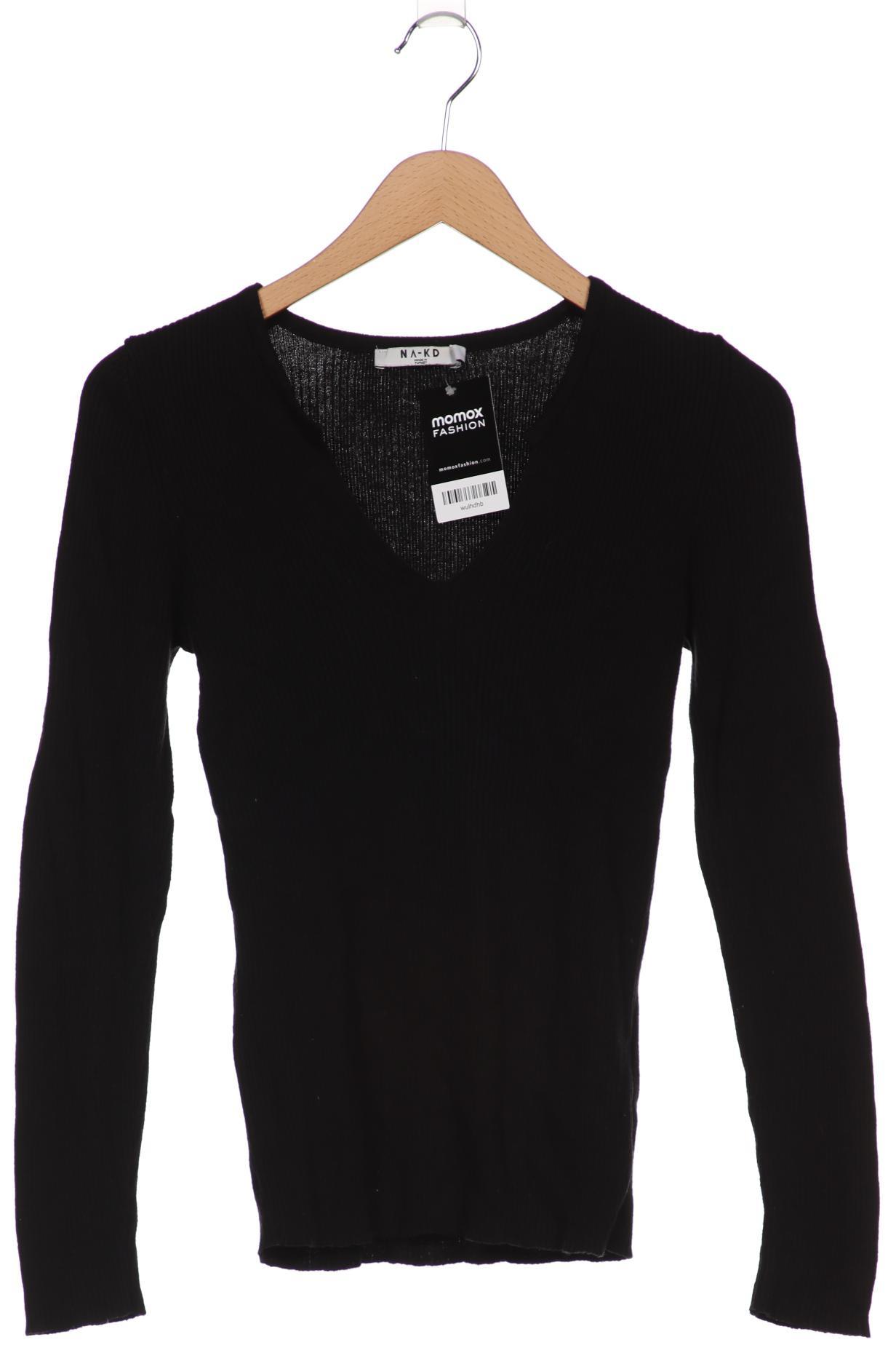 

Na-Kd Damen Pullover, schwarz, Gr. 36