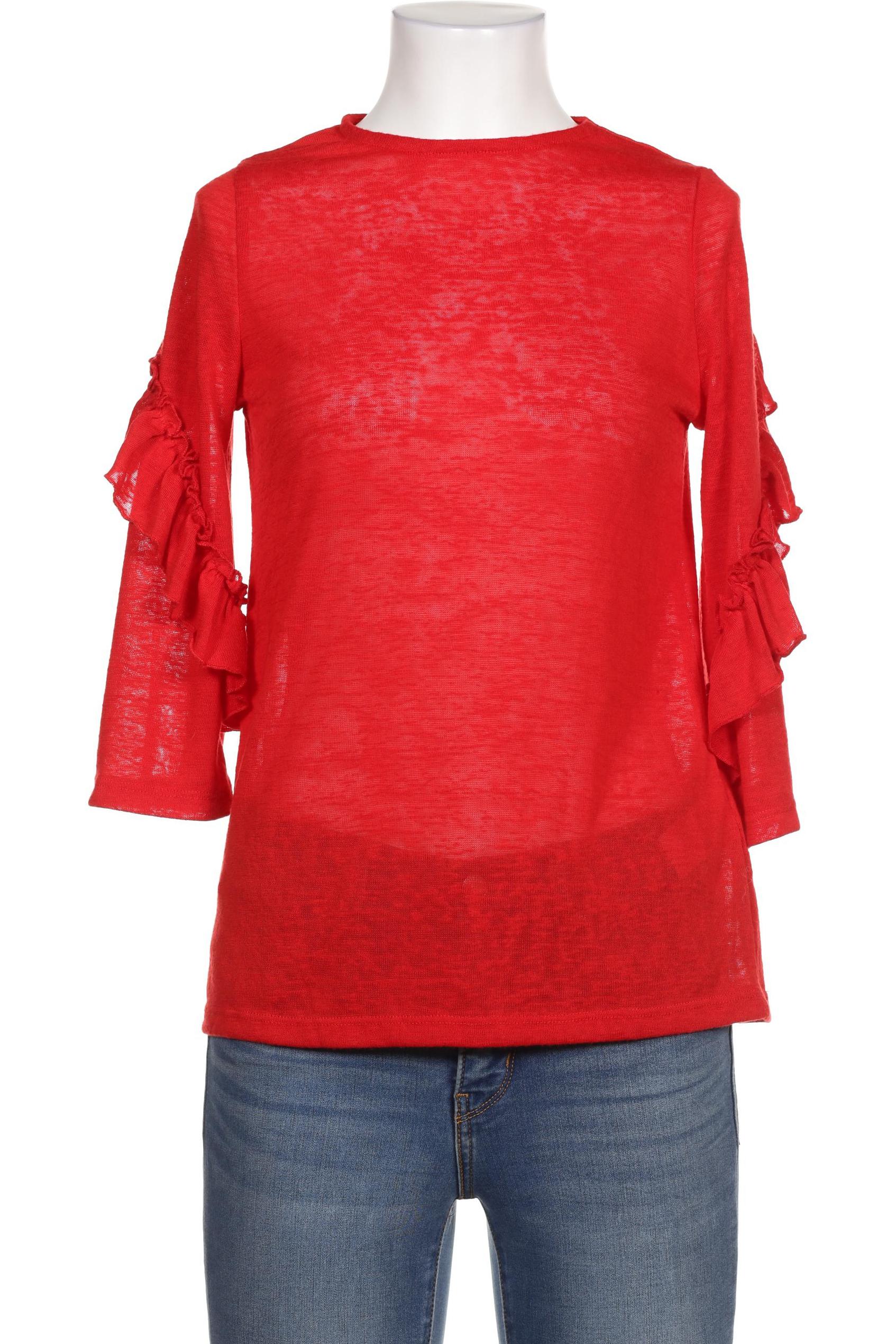 

NA-KD Damen Langarmshirt, rot