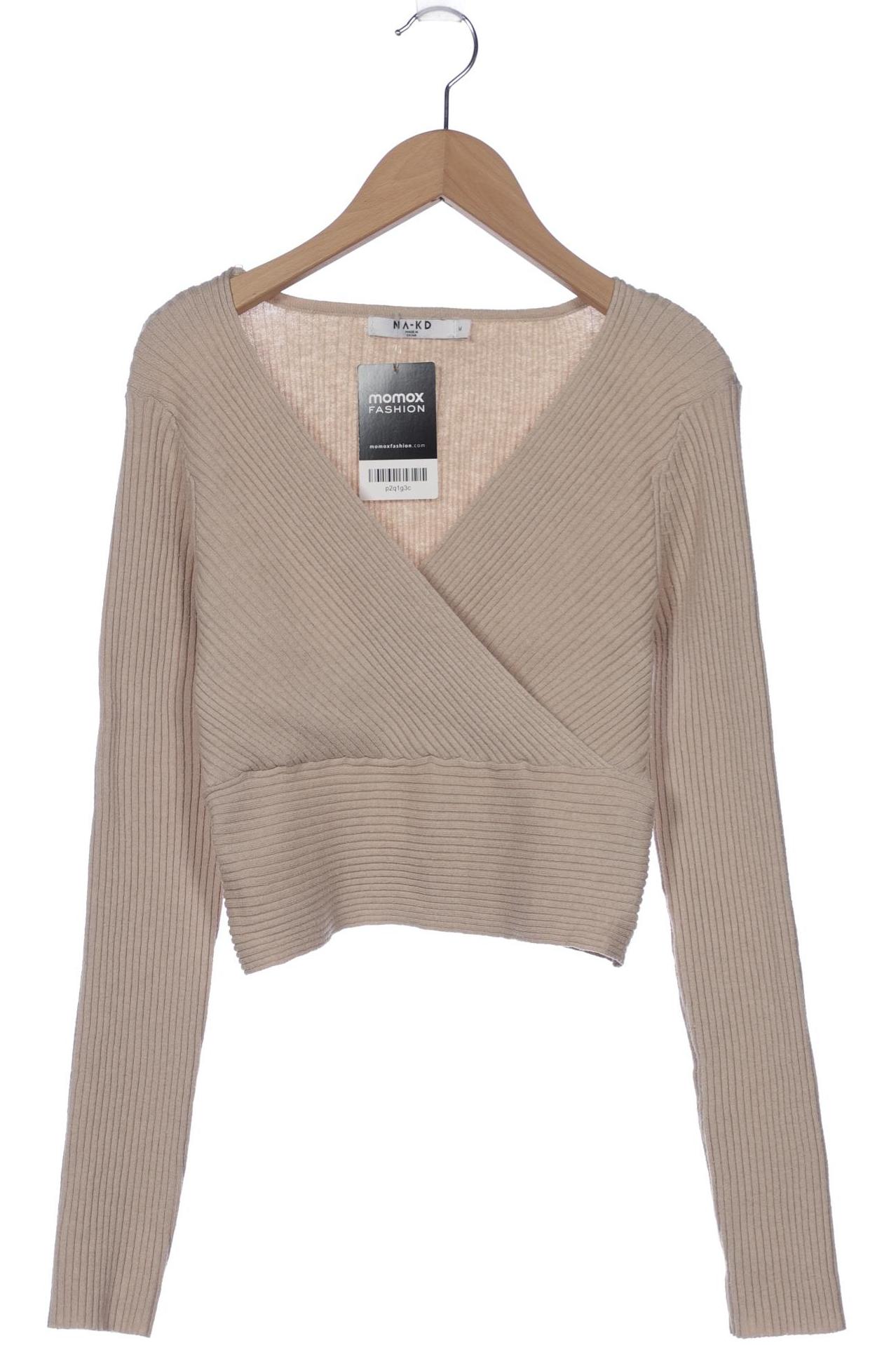 

Na-Kd Damen Pullover, beige, Gr. 38