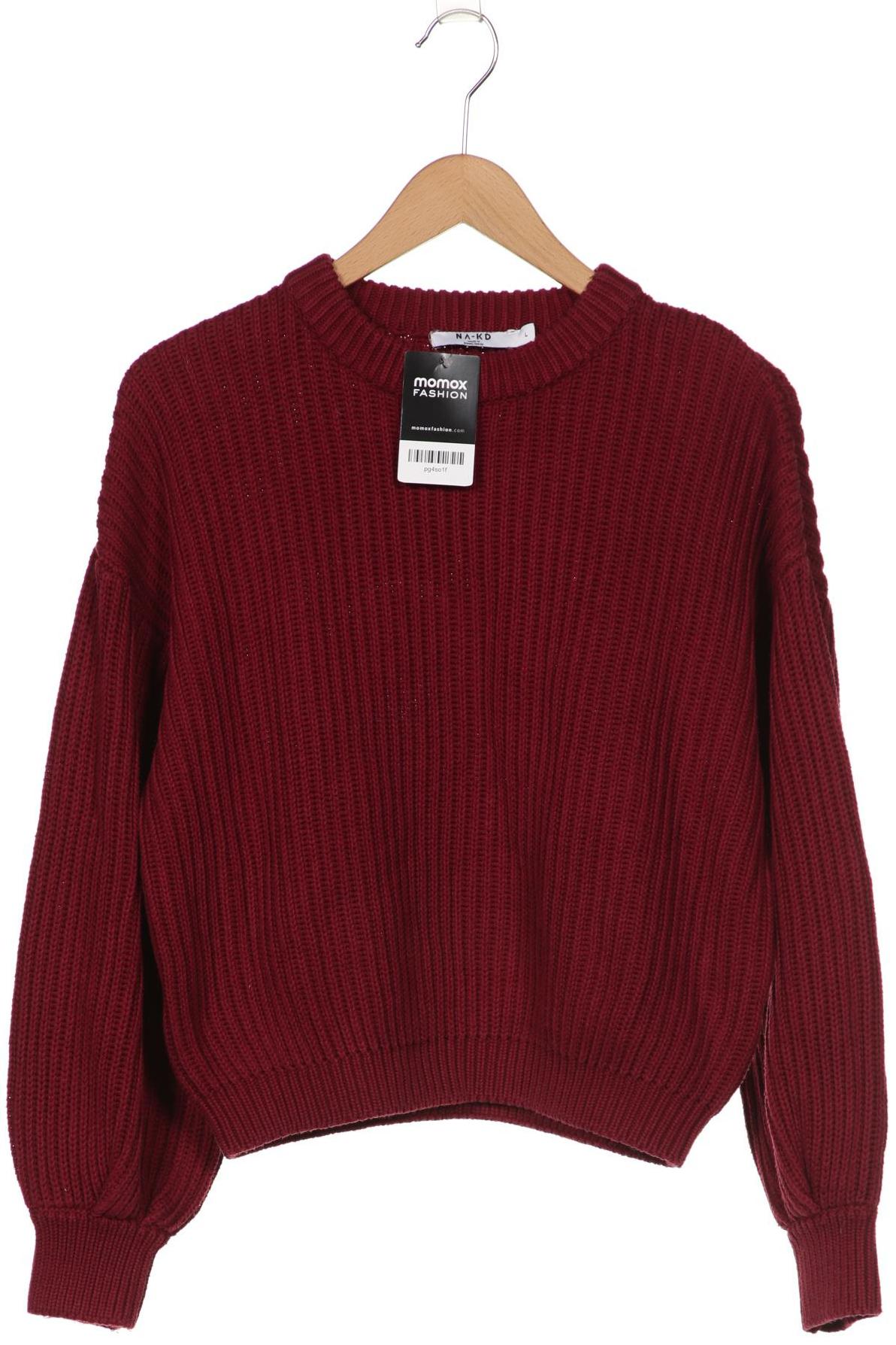 

NA-KD Damen Pullover, bordeaux