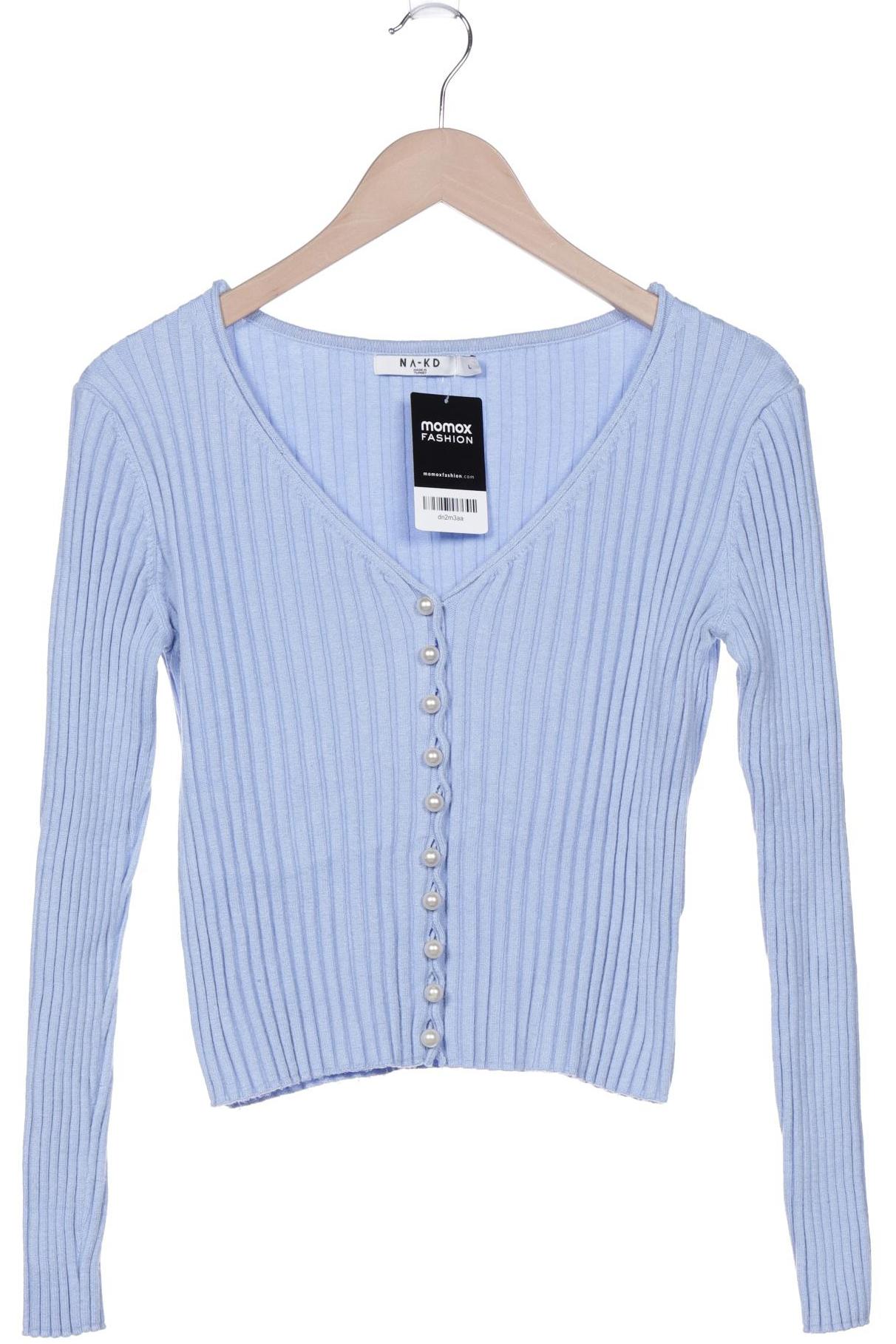 

Na-Kd Damen Strickjacke, blau, Gr. 42