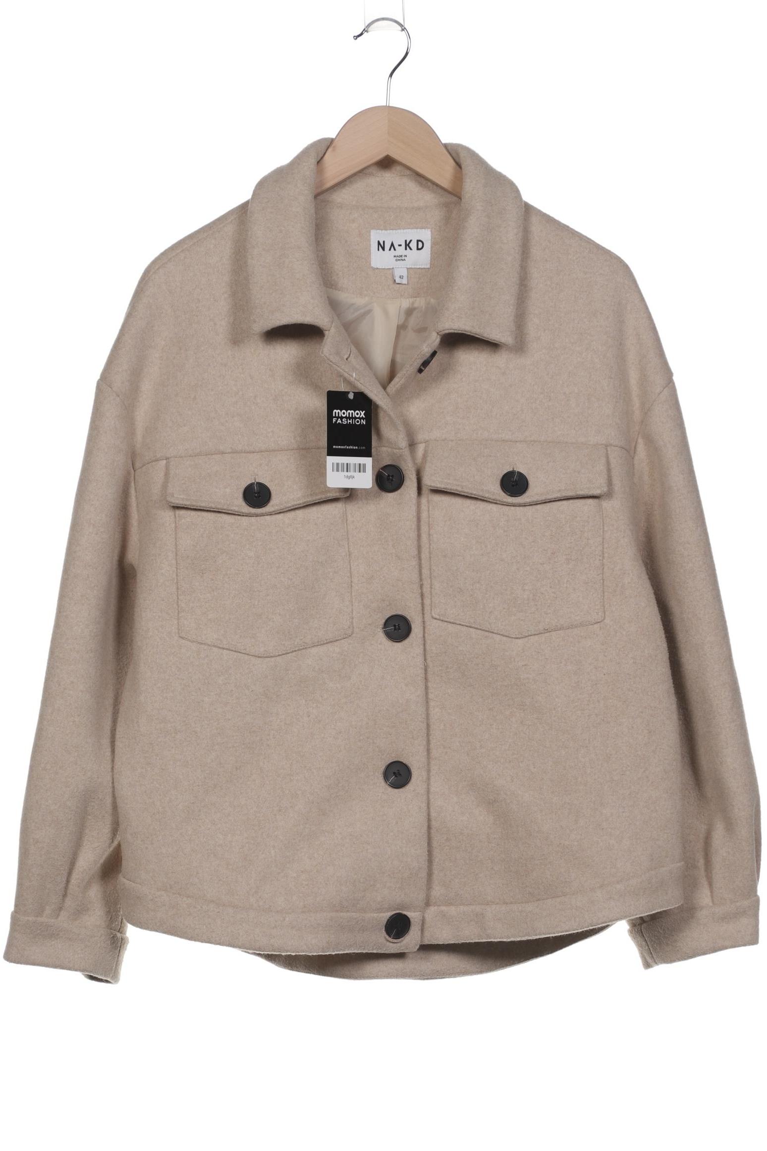 

Na-Kd Damen Jacke, beige, Gr. 42