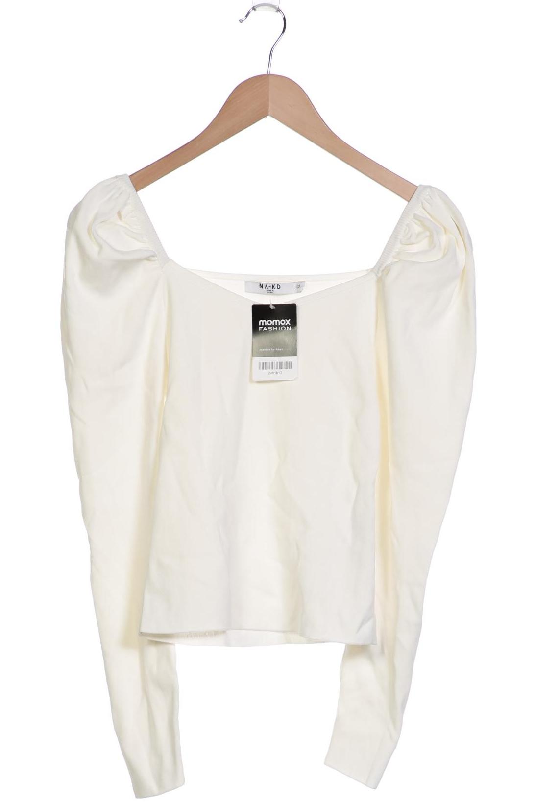 

Na-Kd Damen Langarmshirt, weiß, Gr. 32