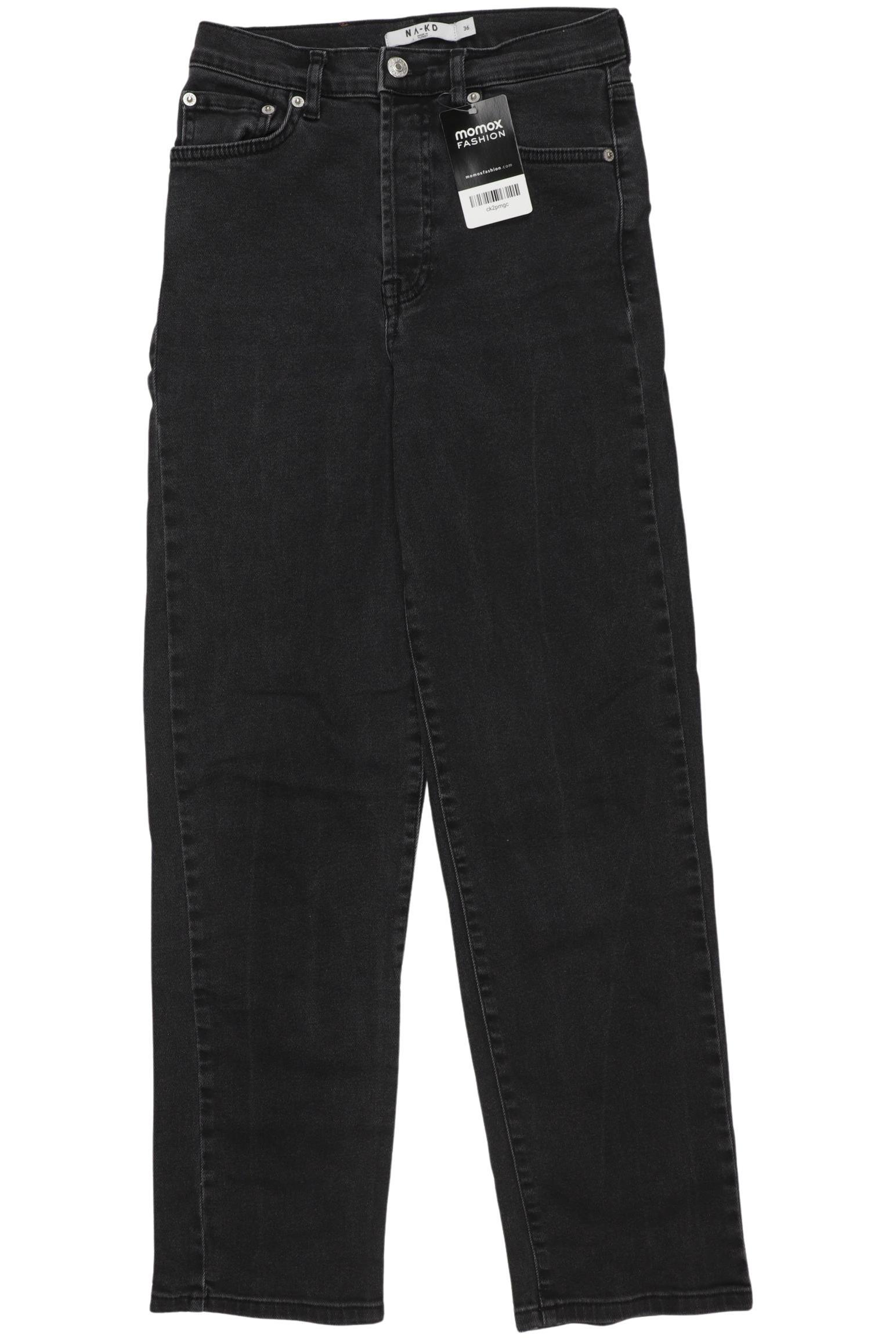 

Na-Kd Damen Jeans, schwarz, Gr. 36