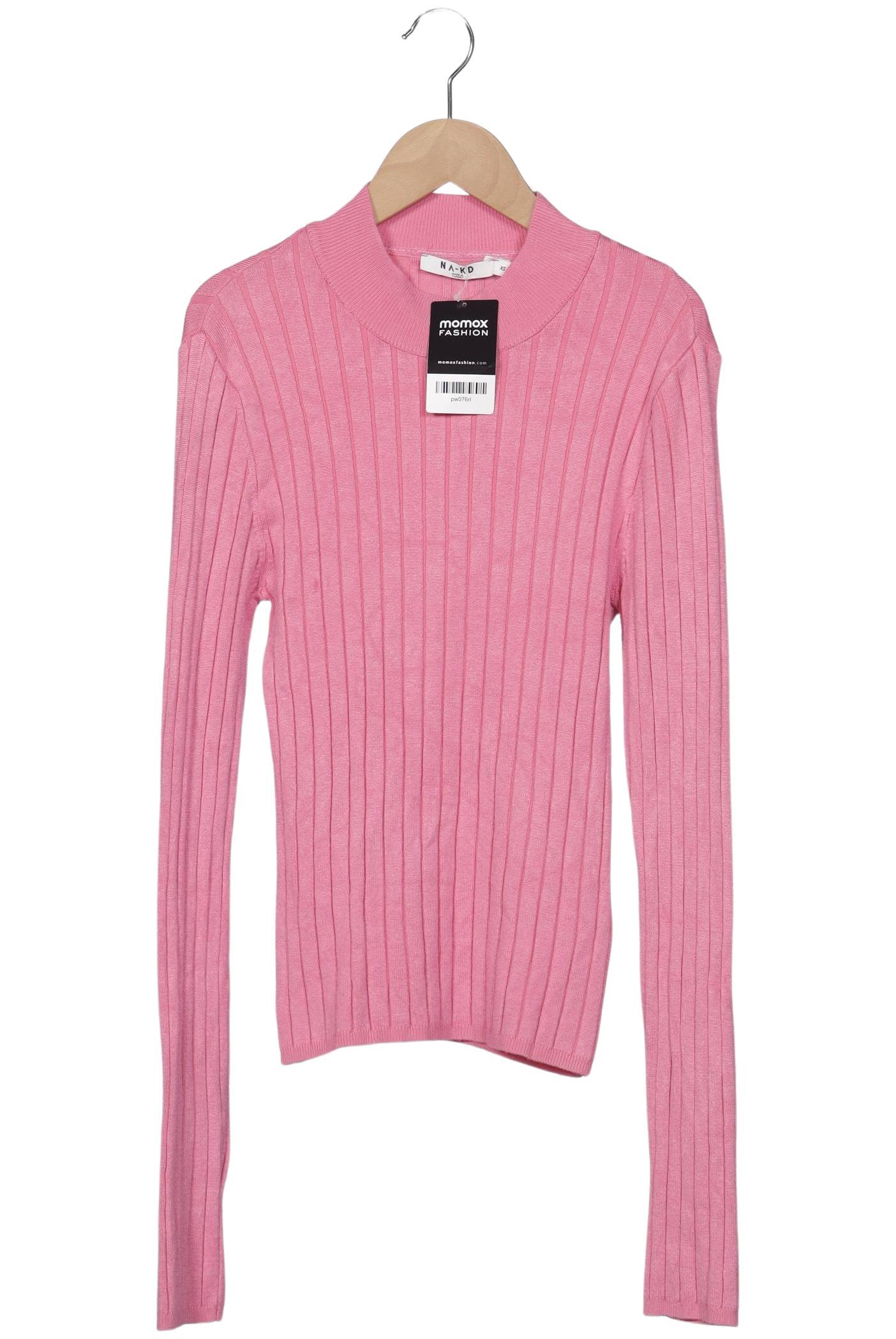 

Na-Kd Damen Langarmshirt, pink, Gr. 34