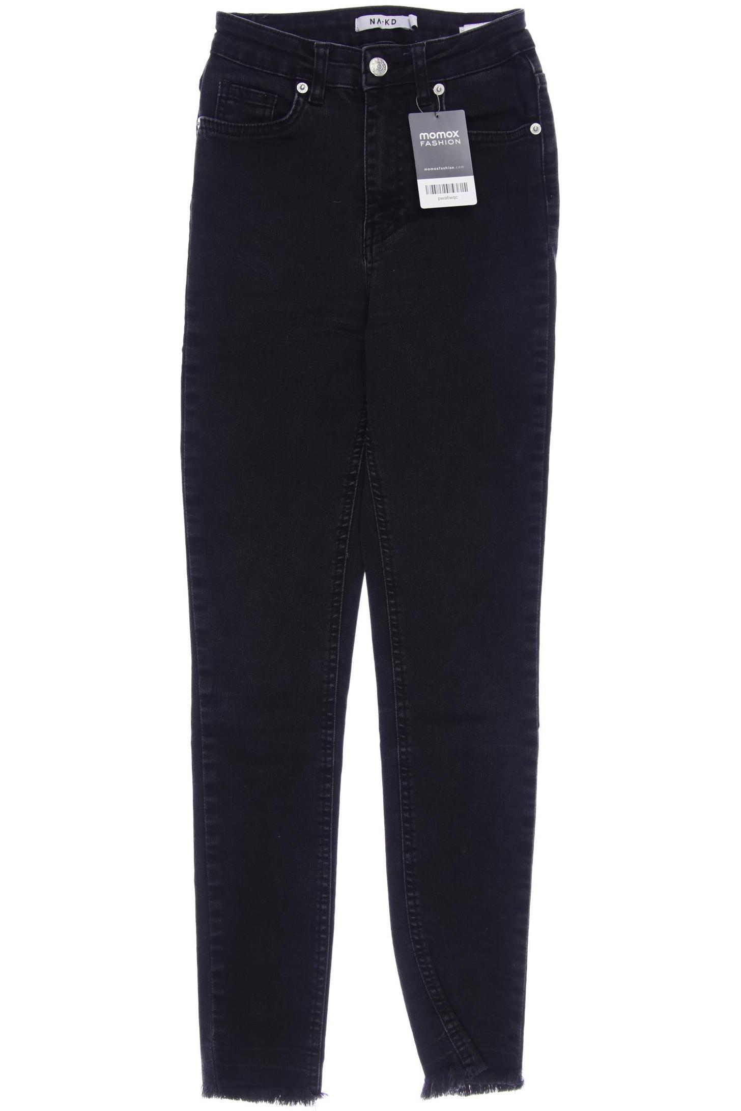 

Na-Kd Damen Jeans, schwarz, Gr. 34