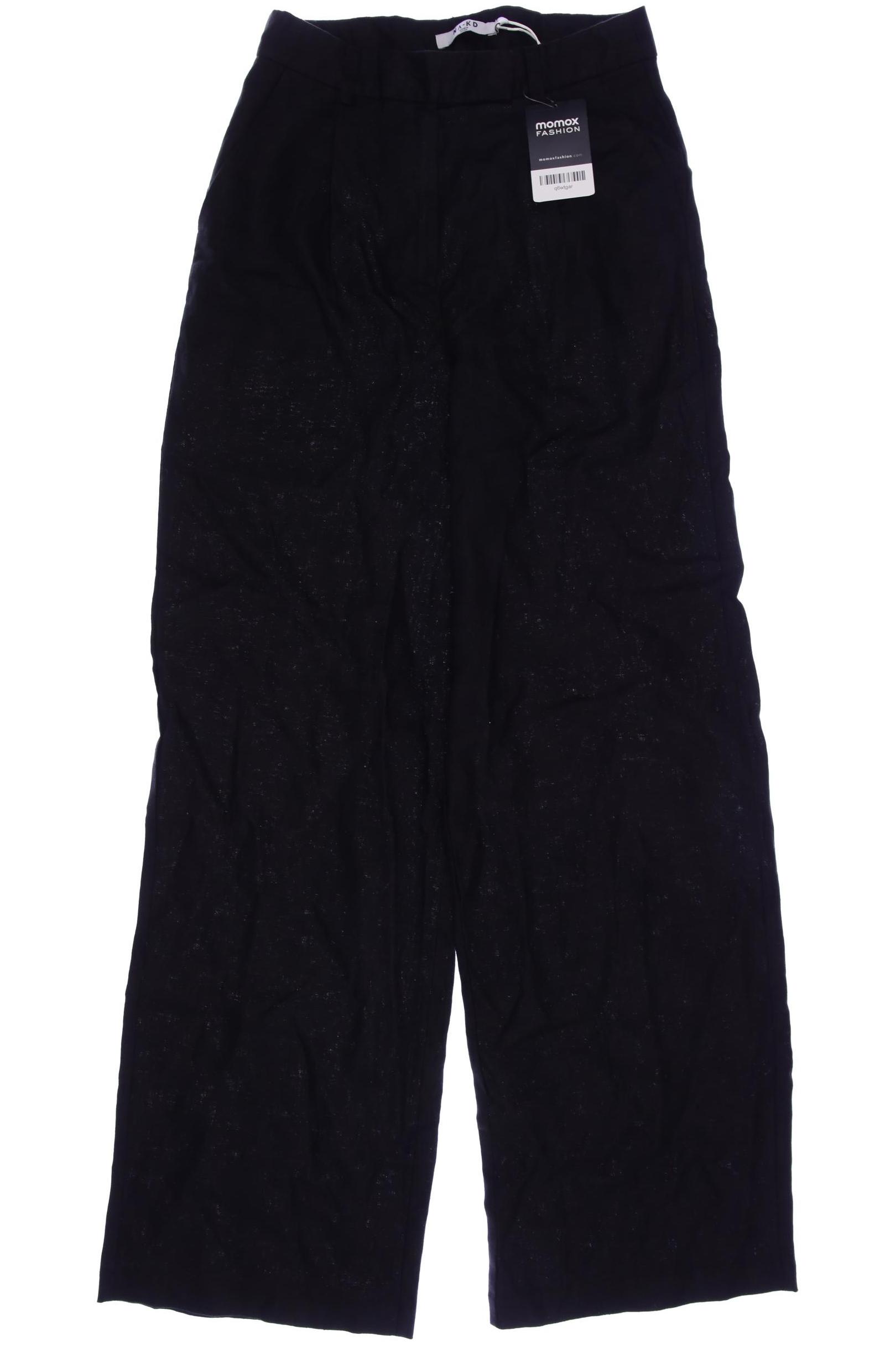 

NA-KD Damen Stoffhose, schwarz