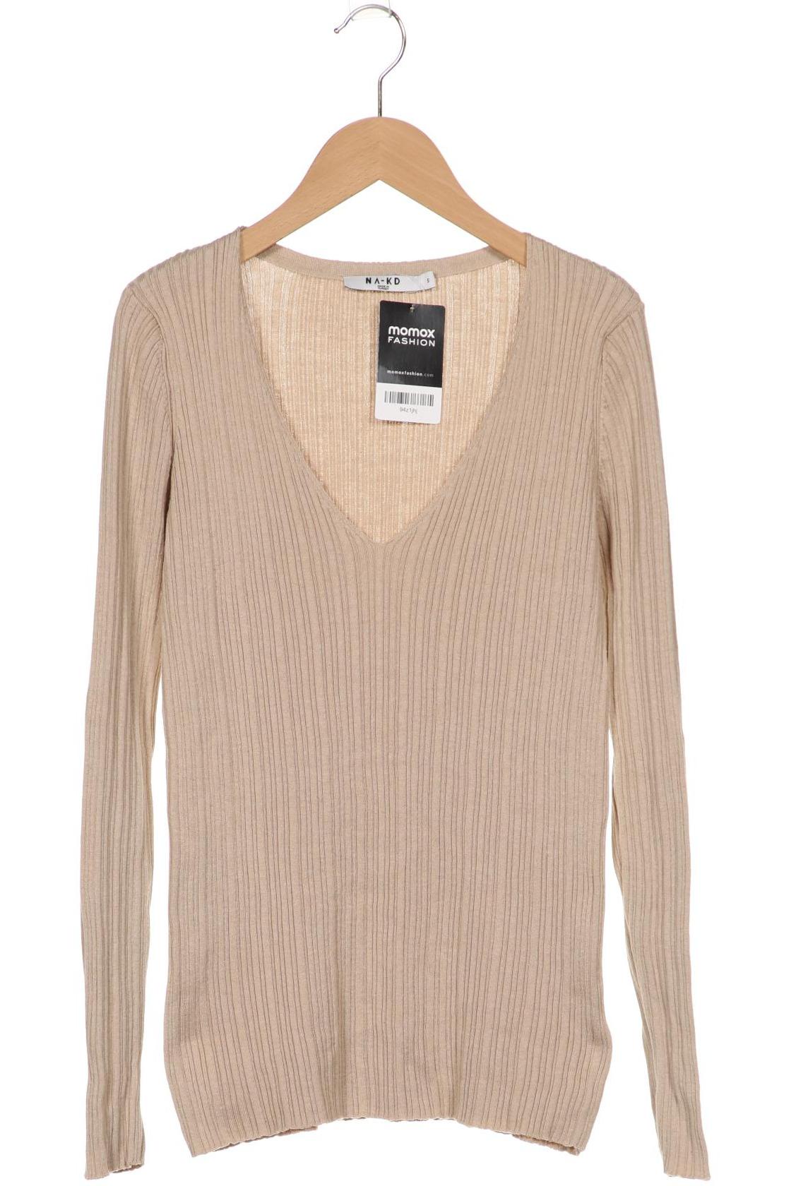 

Na-Kd Damen Pullover, beige, Gr. 36