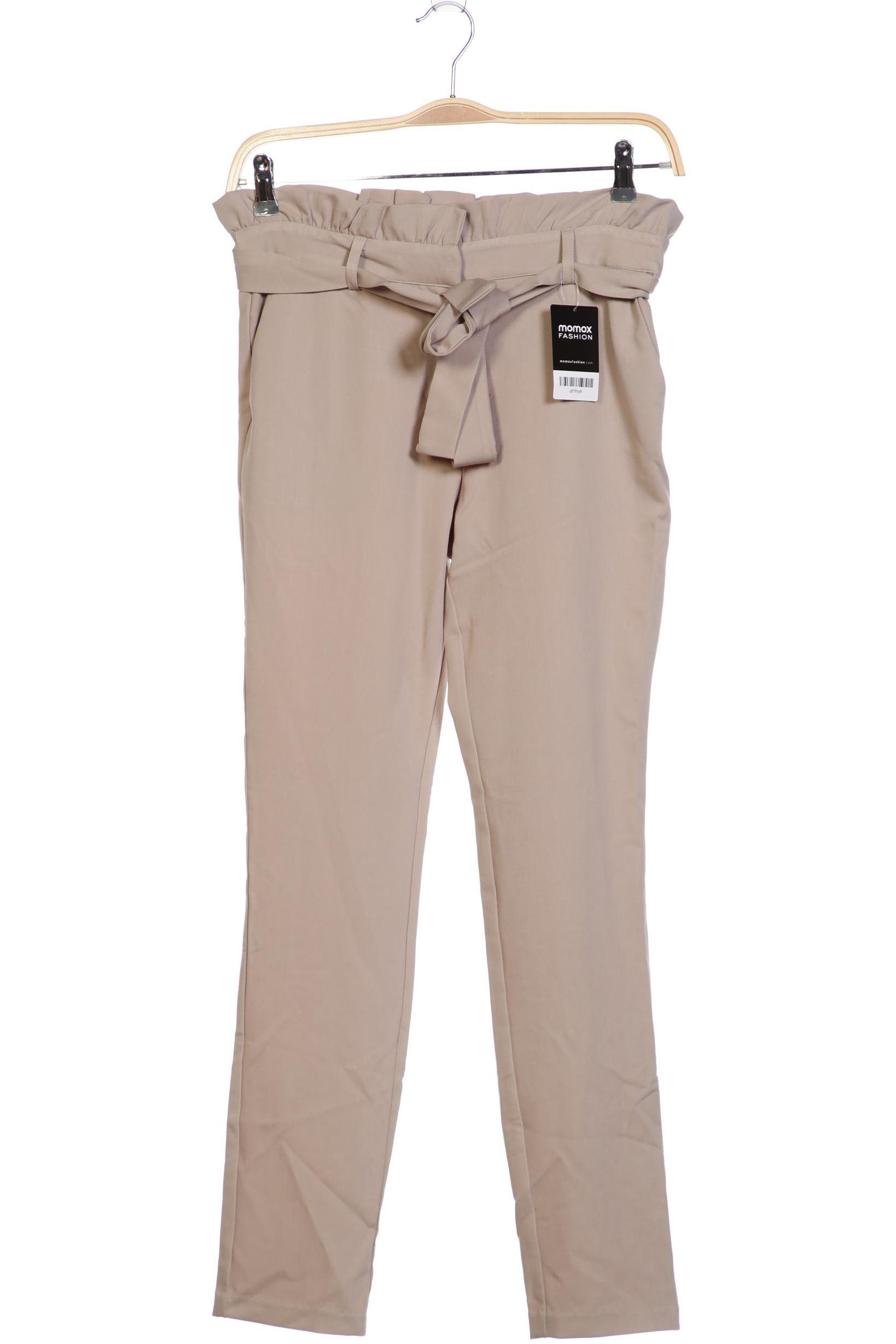 

NA-KD Damen Stoffhose, cremeweiß