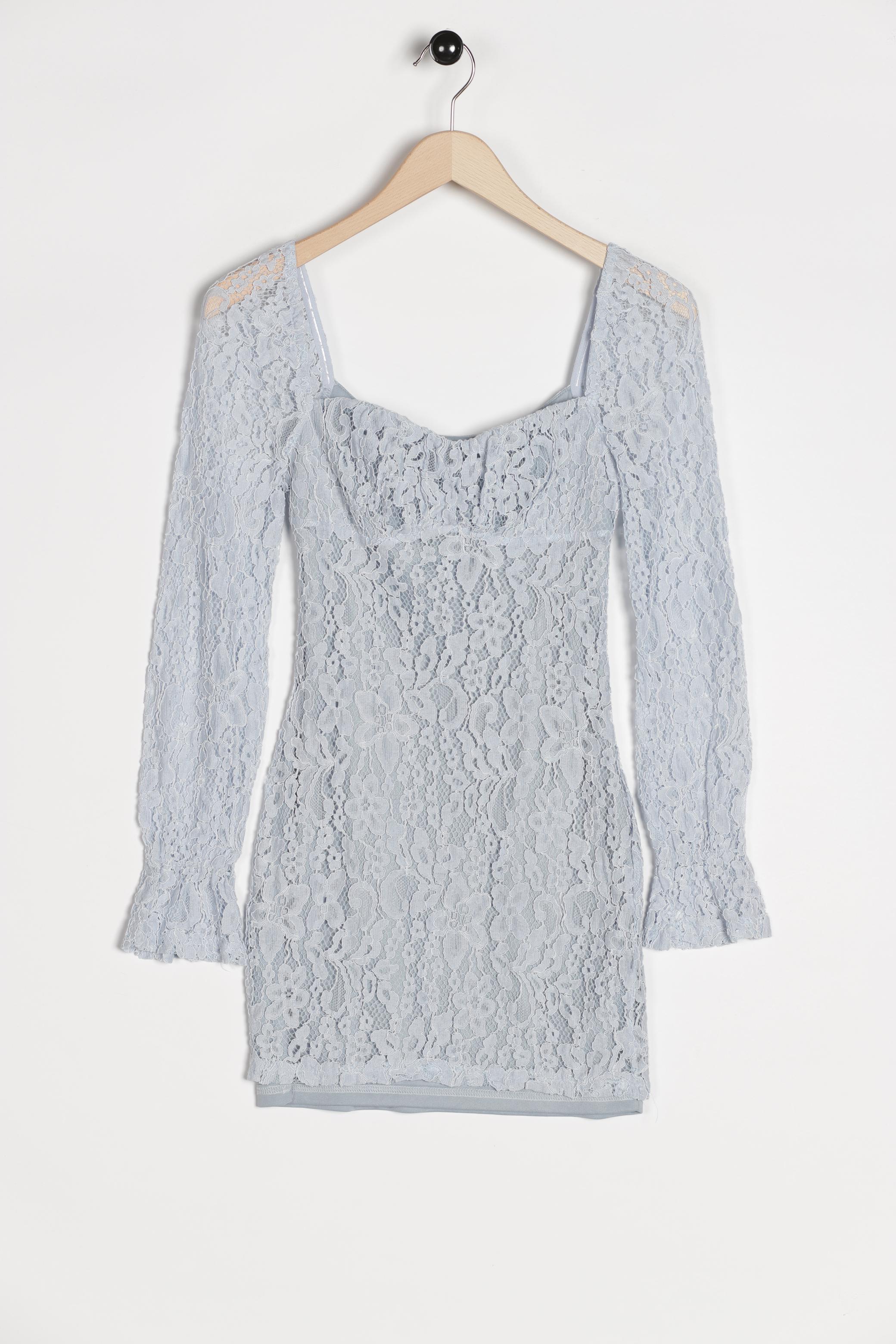 

Na-Kd Damen Kleid, hellblau, Gr. 34