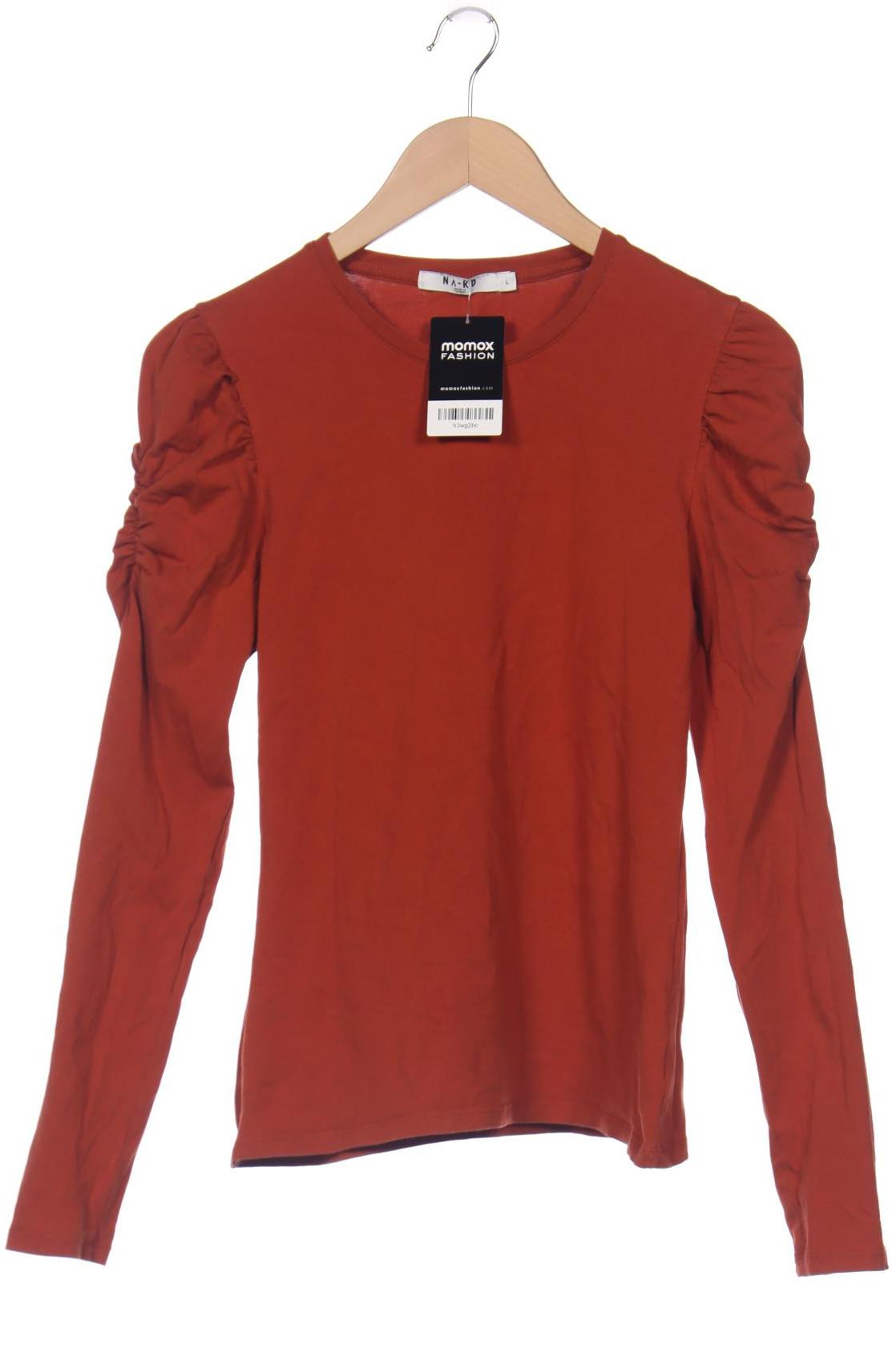 

Na-Kd Damen Langarmshirt, braun, Gr. 42