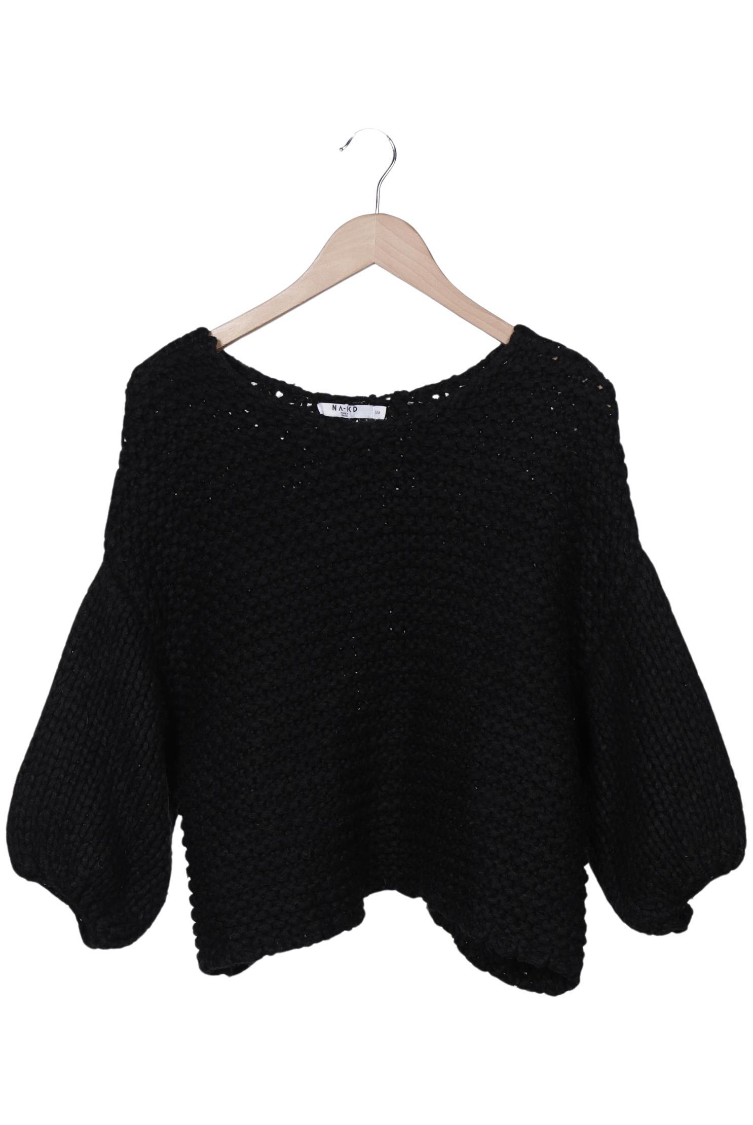 

Na-Kd Damen Pullover, schwarz, Gr. 36