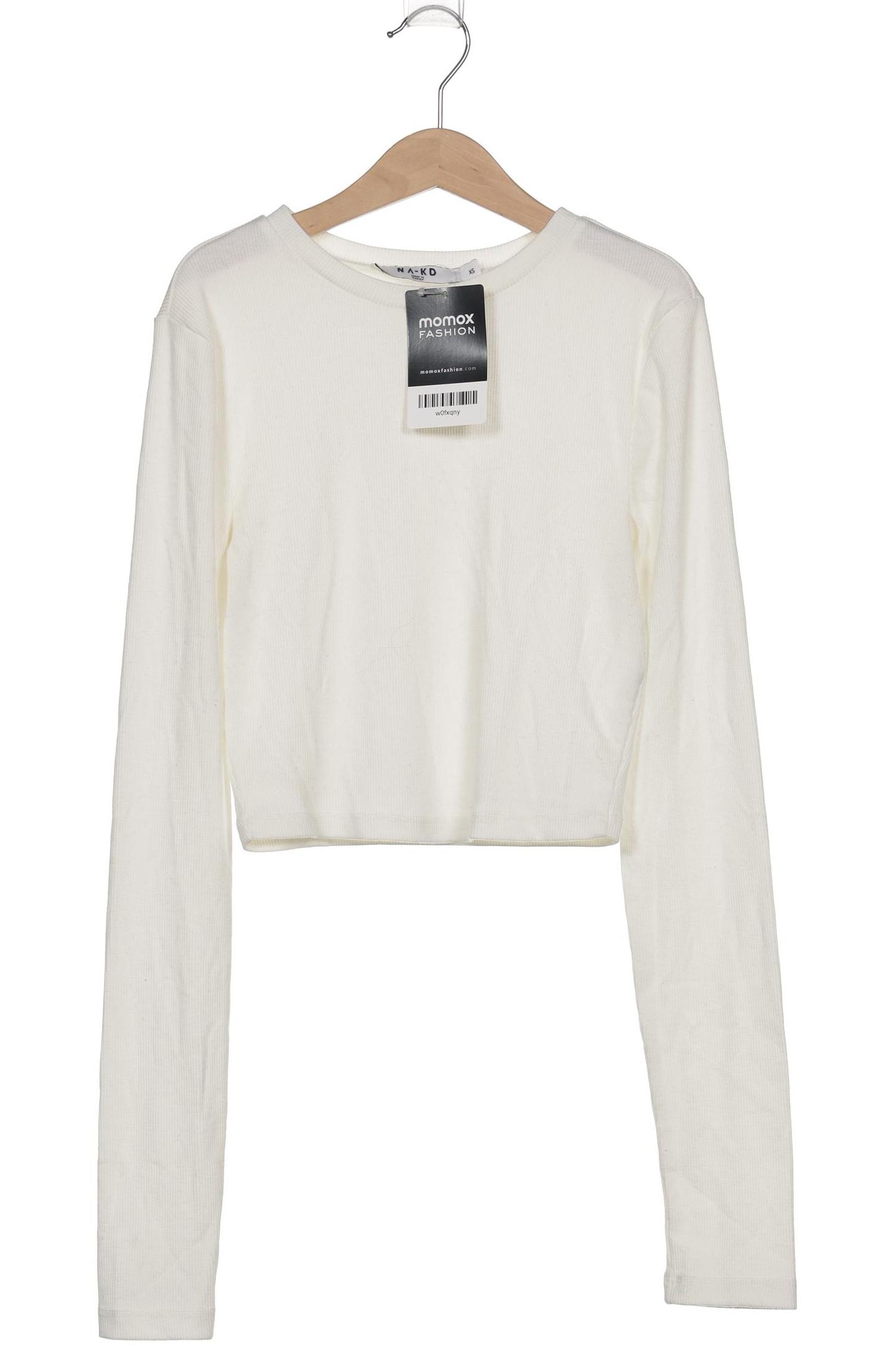 

Na-Kd Damen Langarmshirt, cremeweiß, Gr. 34