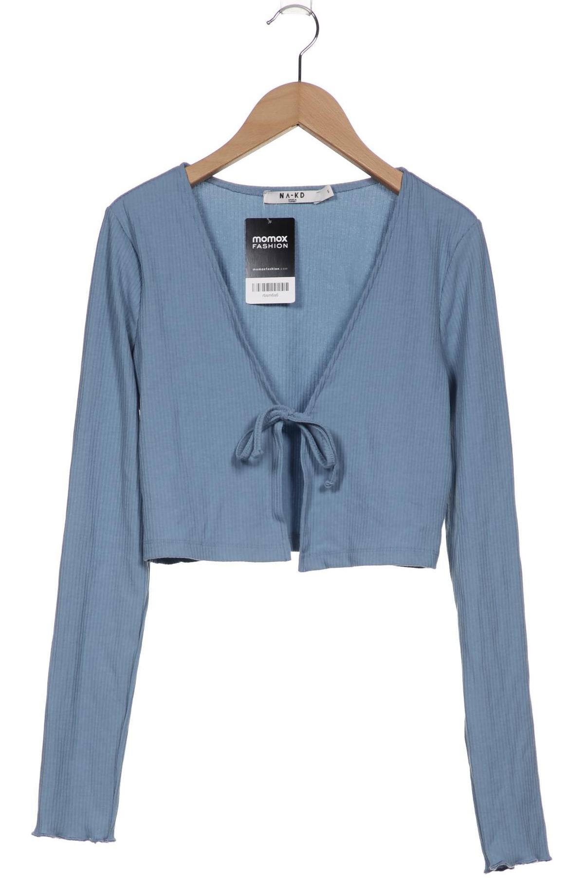 

Na-Kd Damen Strickjacke, hellblau, Gr. 36