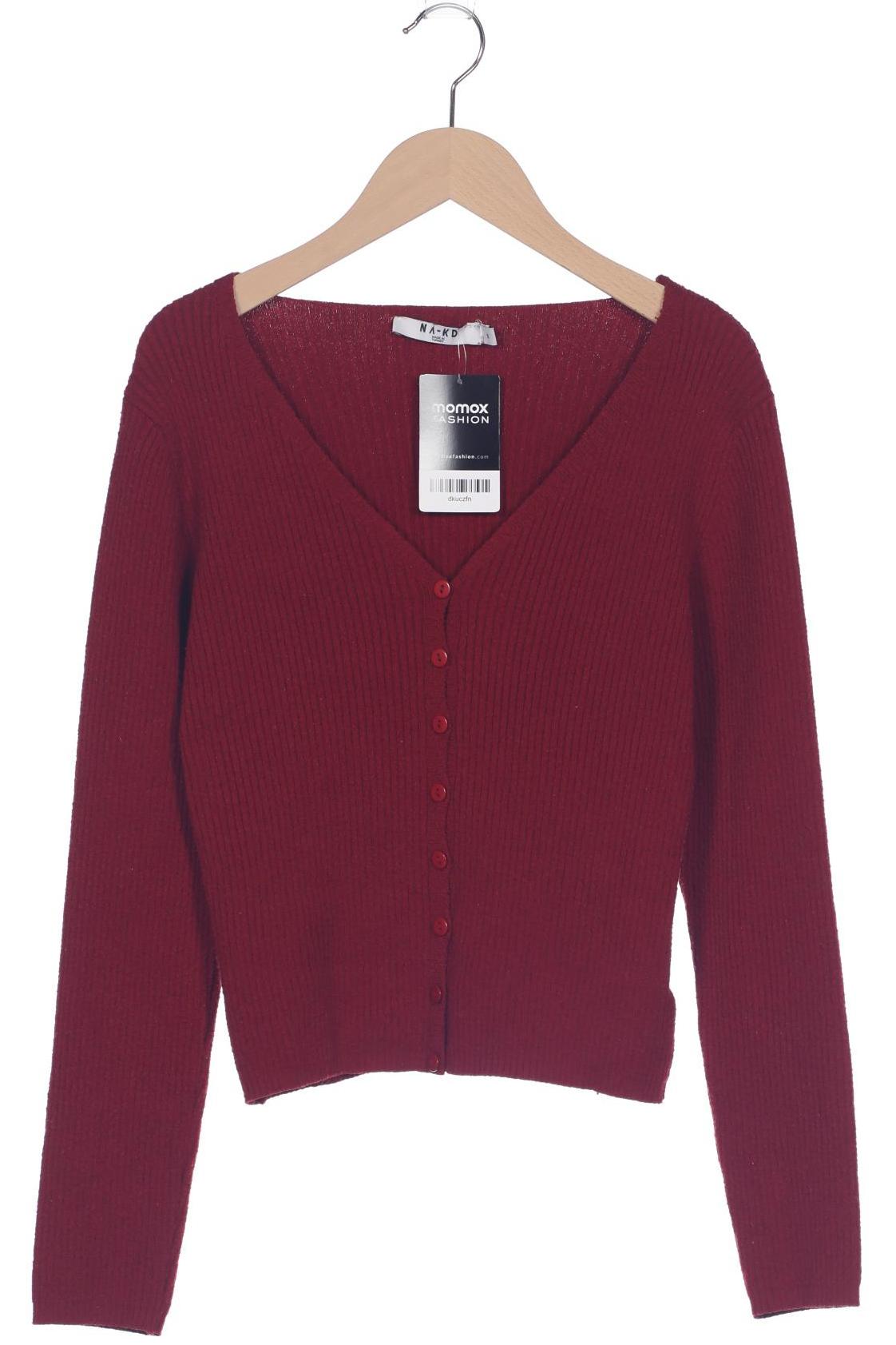 

Na-Kd Damen Strickjacke, rot, Gr. 36