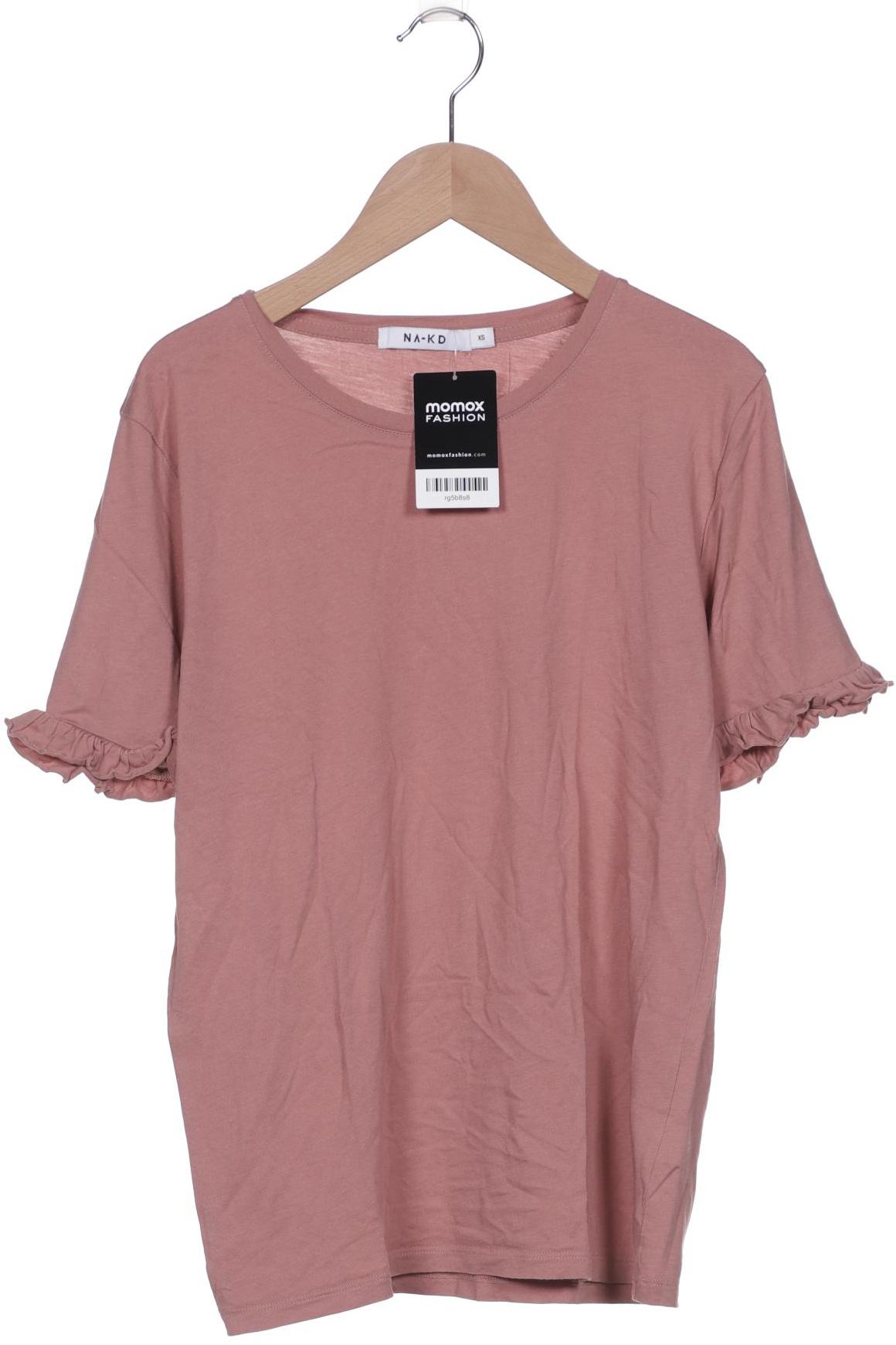 

NA-KD Damen T-Shirt, pink