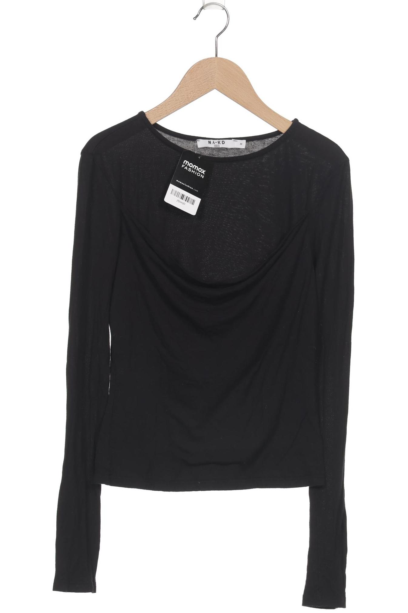 

Na-Kd Damen Langarmshirt, schwarz, Gr. 38