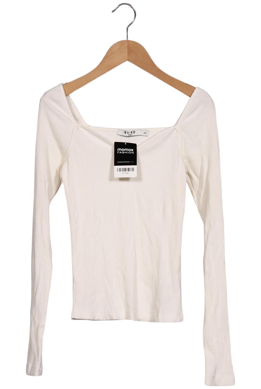 

Na-Kd Damen Langarmshirt, cremeweiß, Gr. 32