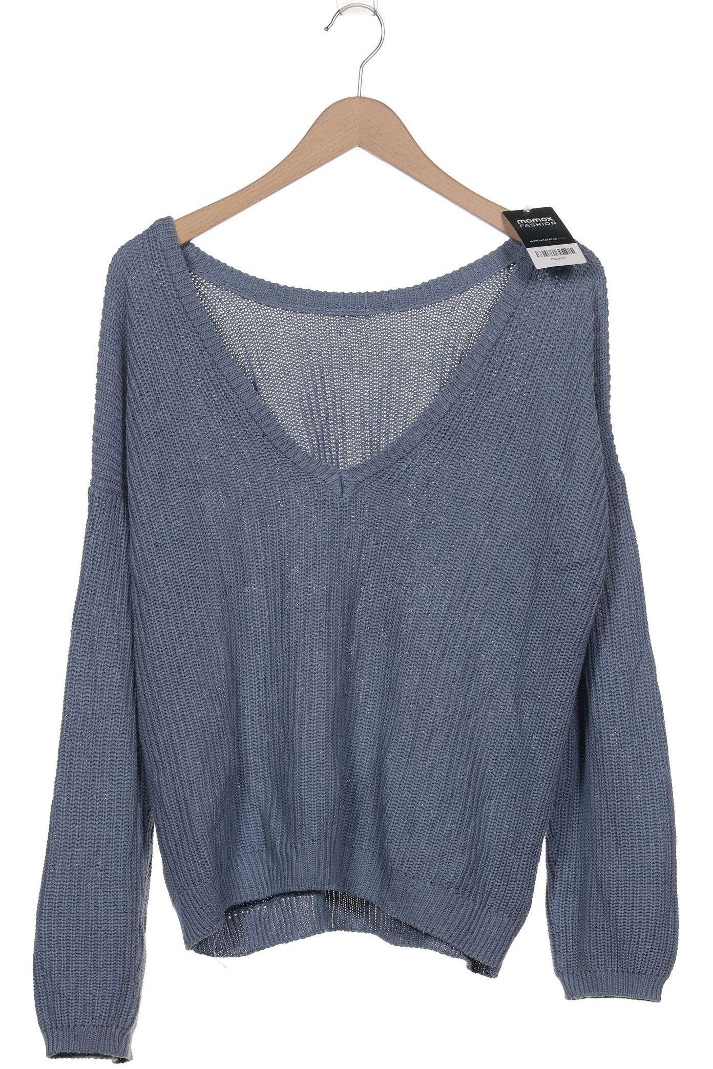 

Na-Kd Damen Pullover, blau, Gr. 36