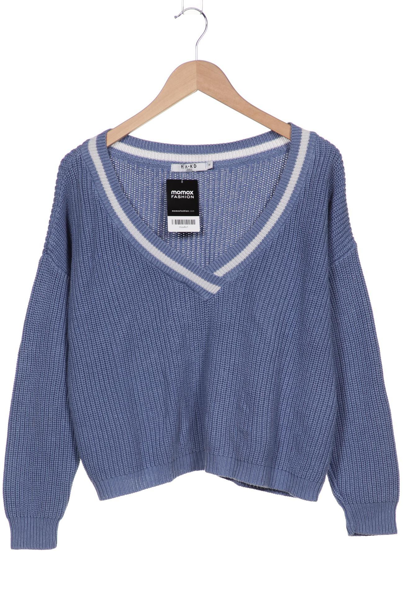 

NA-KD Damen Pullover, blau