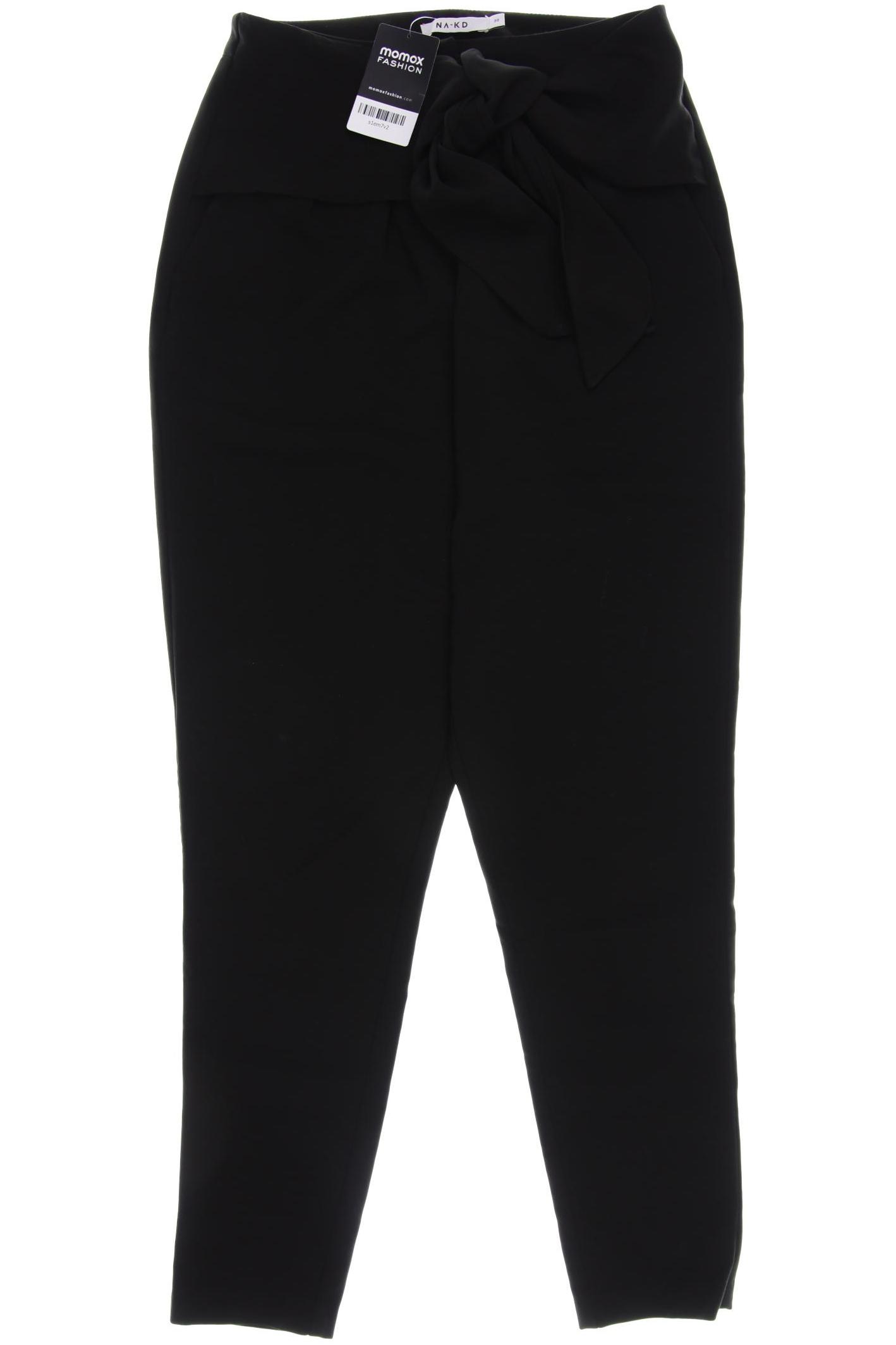 

NA-KD Damen Stoffhose, schwarz